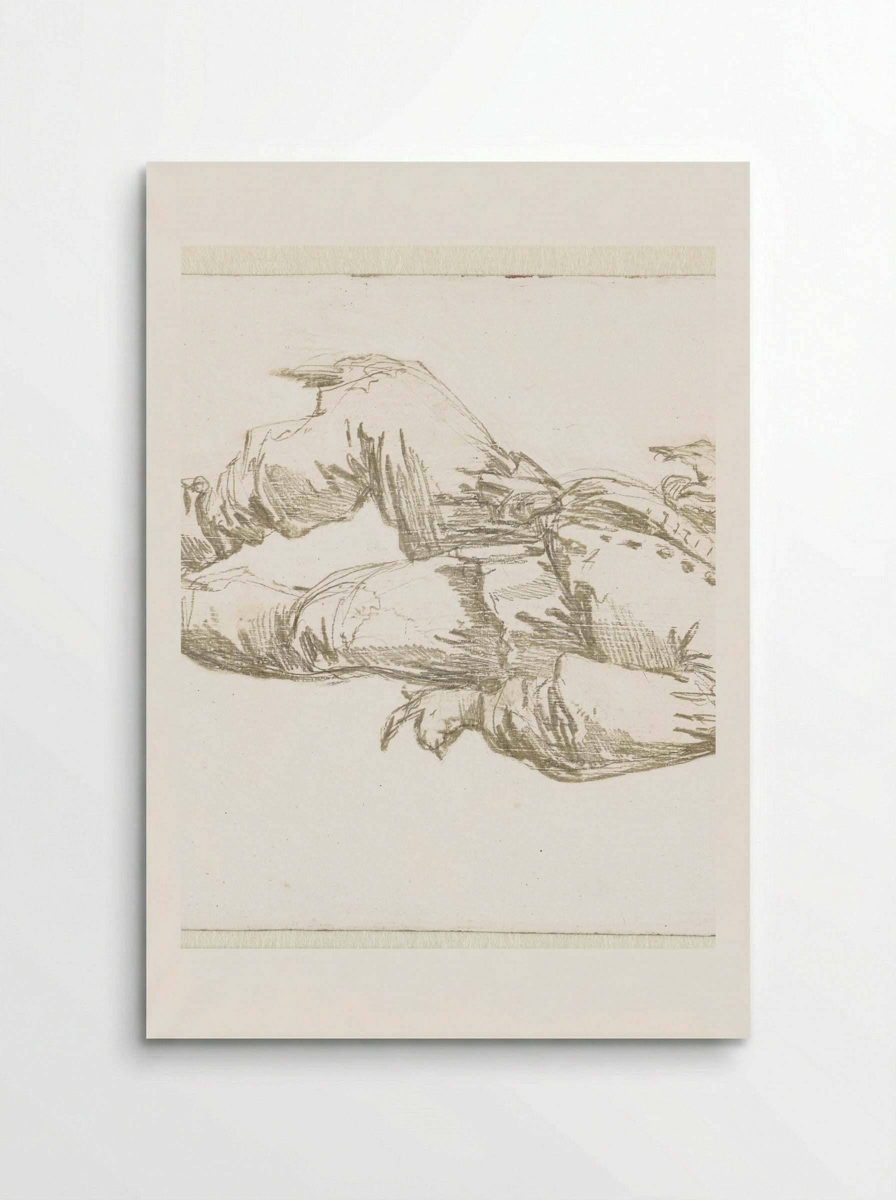 Dansende boer (Dancing Peasant) - Andries Both - Poster