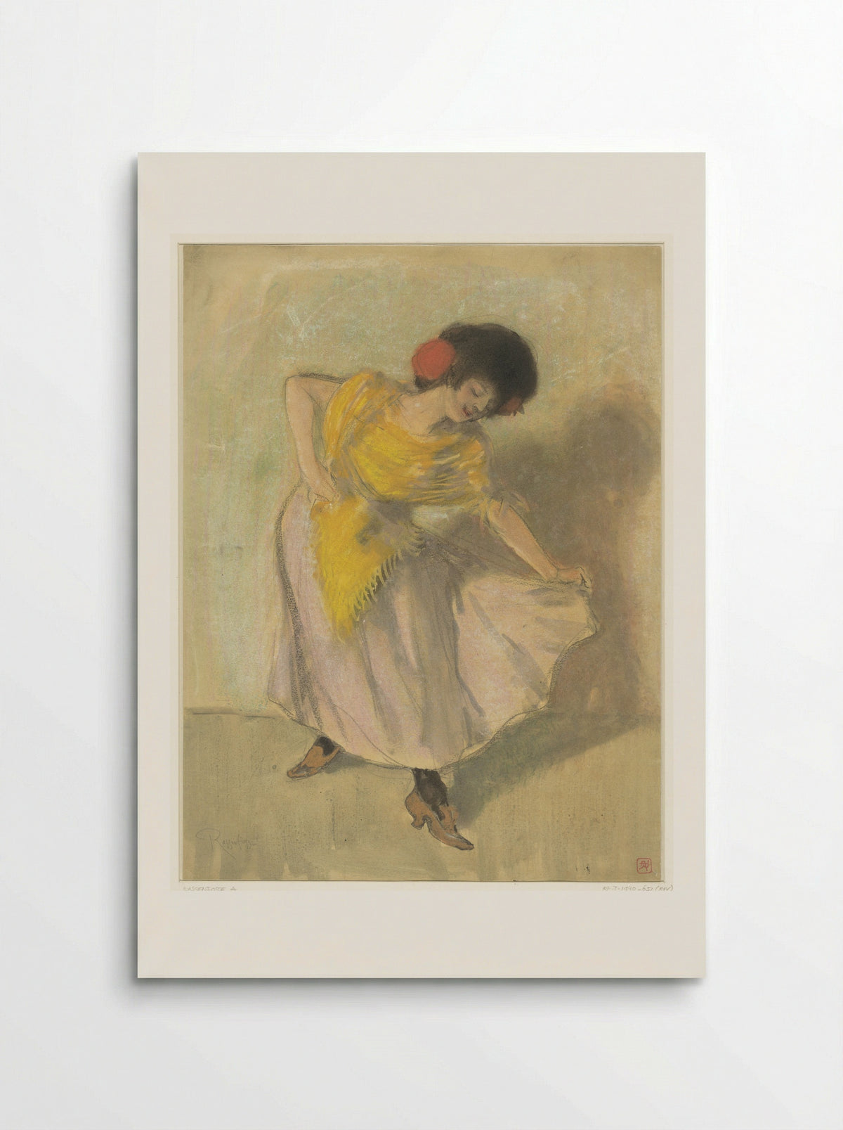 Danseres - Armand Rassenfosse - Poster