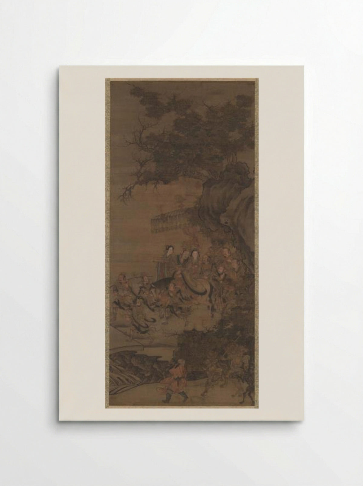 Daoist Deity of Earth - Wu Daozi - Poster