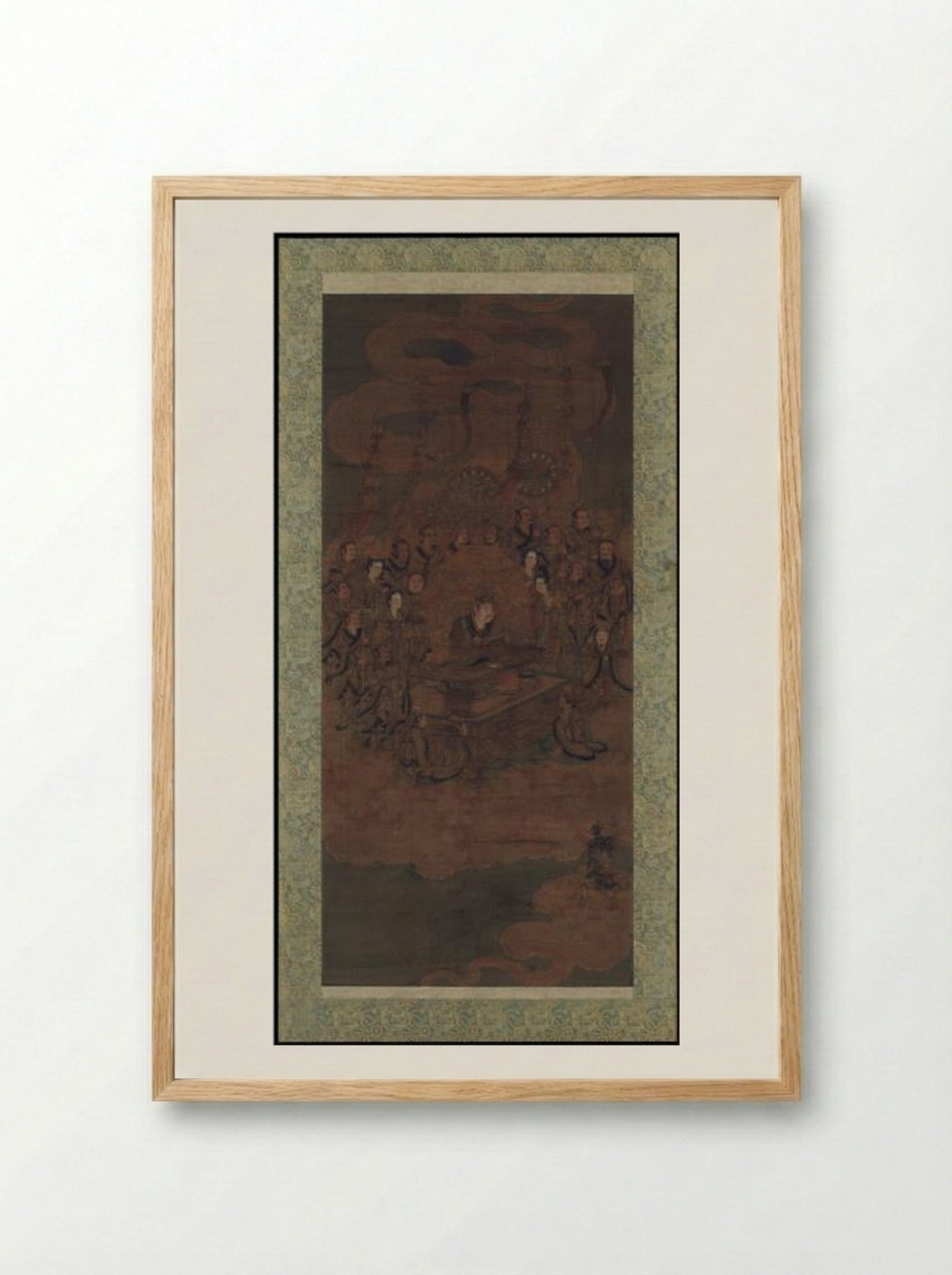 Daoist Deity of Heaven - Wu Daozi - Framed Print Wood