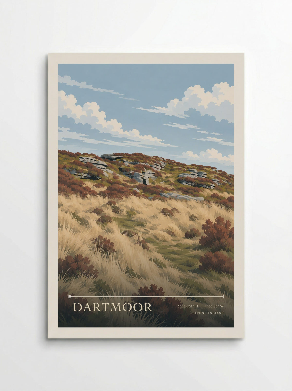 Dartmoor, Devon | Travel Poster - Poster