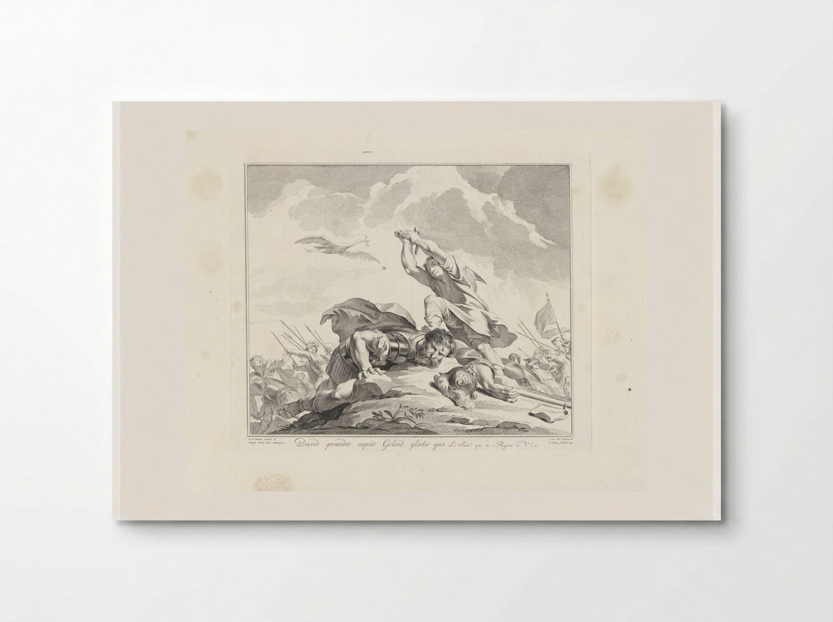 David Beheading Goliath - Jan Punt - Poster