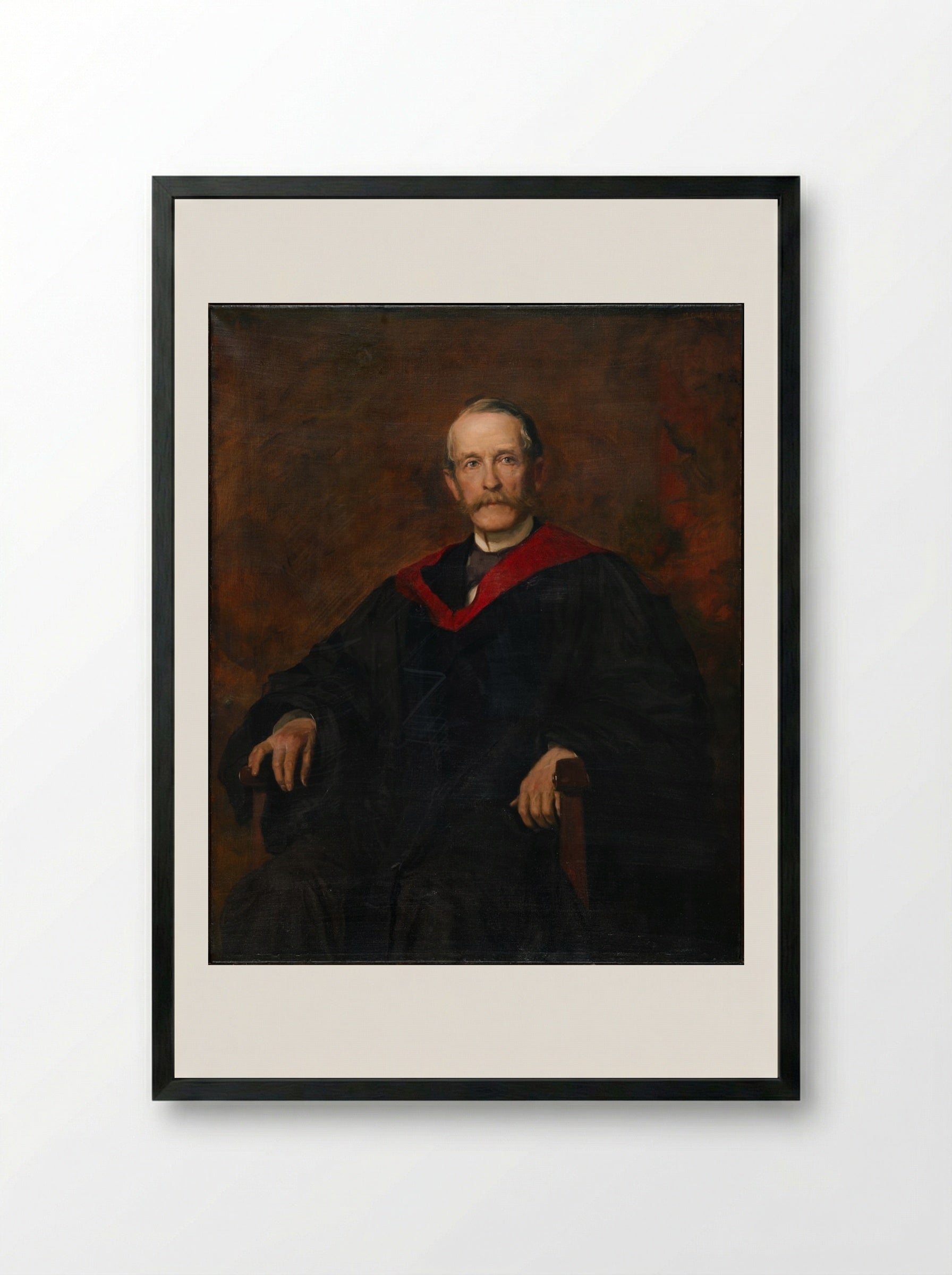 David Williams Cheever - Ignaz Marcel Gaugengigl - Framed Print Black