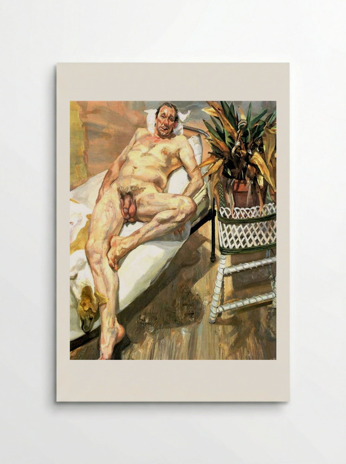 David and Eli - Lucian Freud - Poster