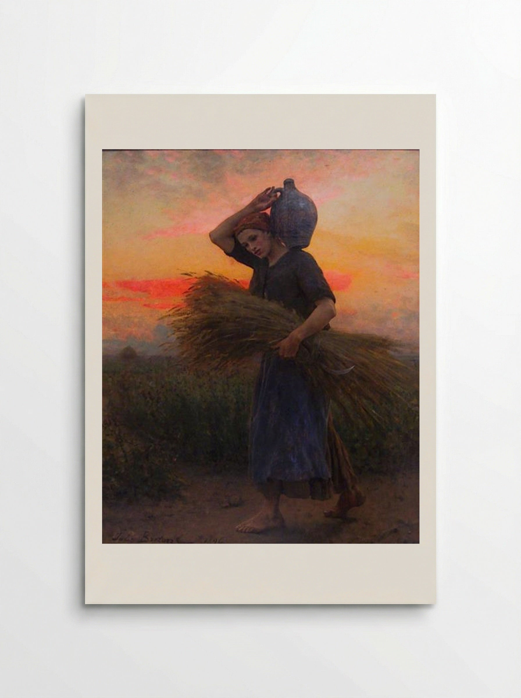 Dawn - Jules Breton - Poster