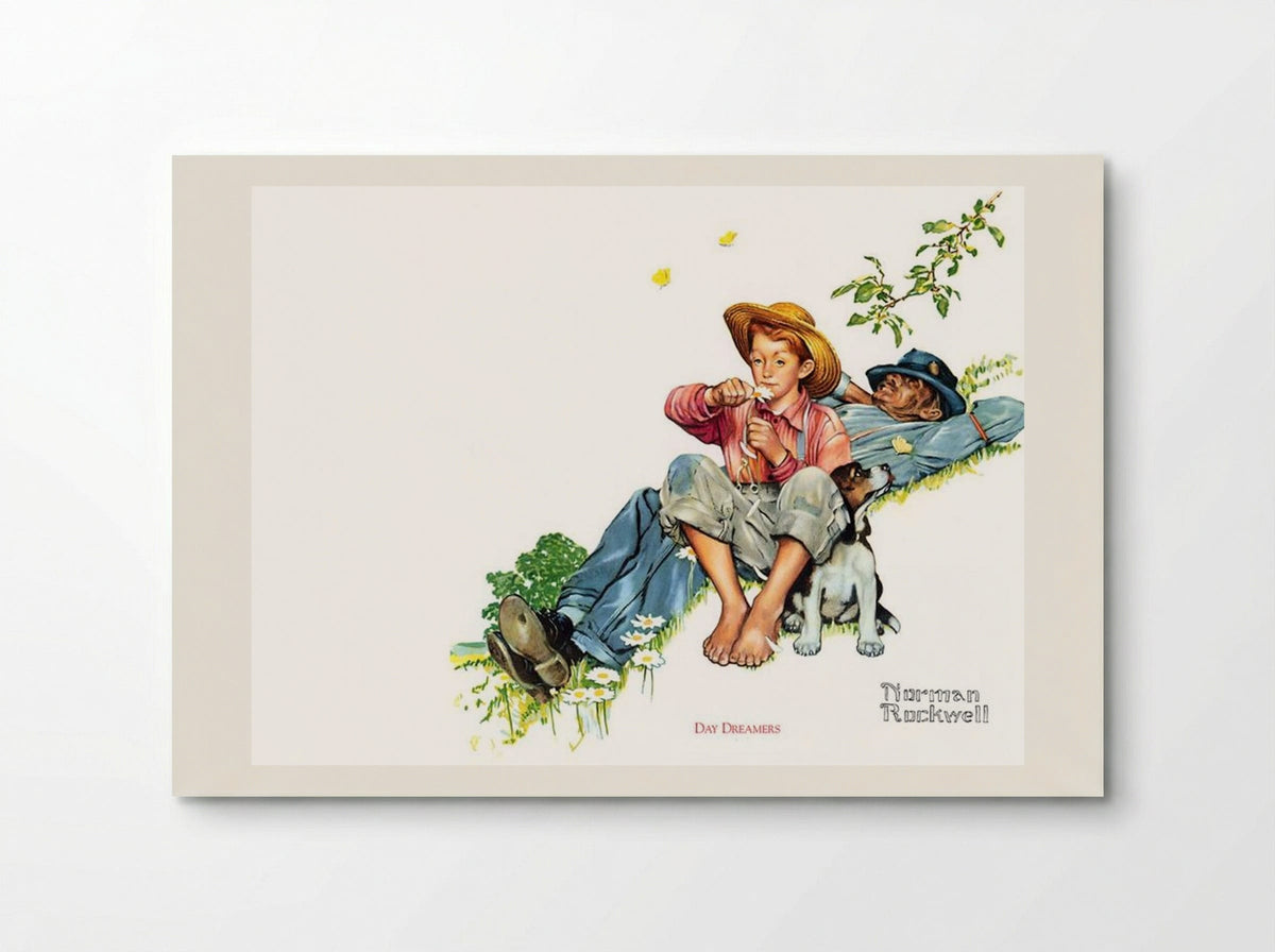 Day Dreamers - Norman Rockwell - Poster
