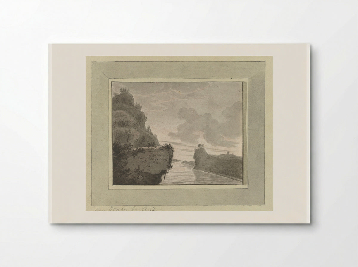 De Donau bij Linz - Ernst Willem Jan Bagelaar - Poster