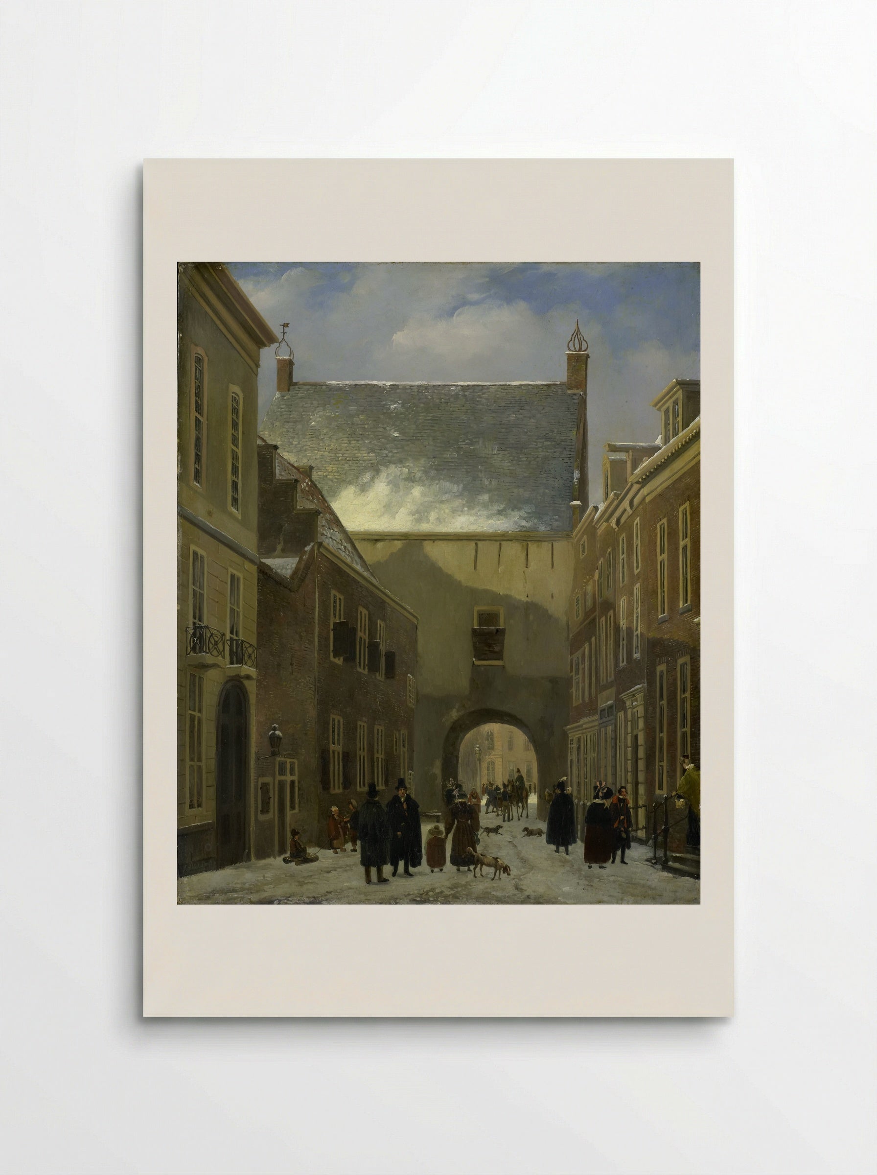 De Gevangenpoort te Den Haag - Johannes Adrianus van der Drift - Poster
