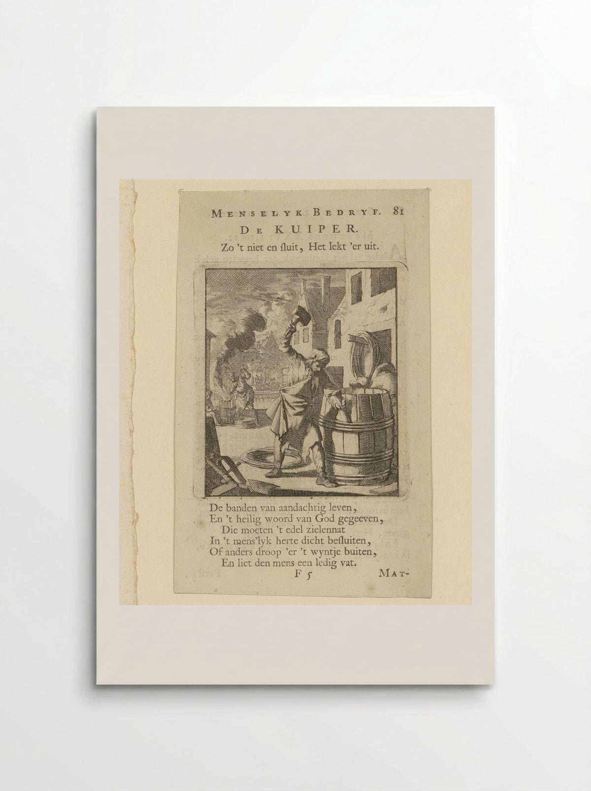De Kuiper - Cornelis van der Sys - Poster