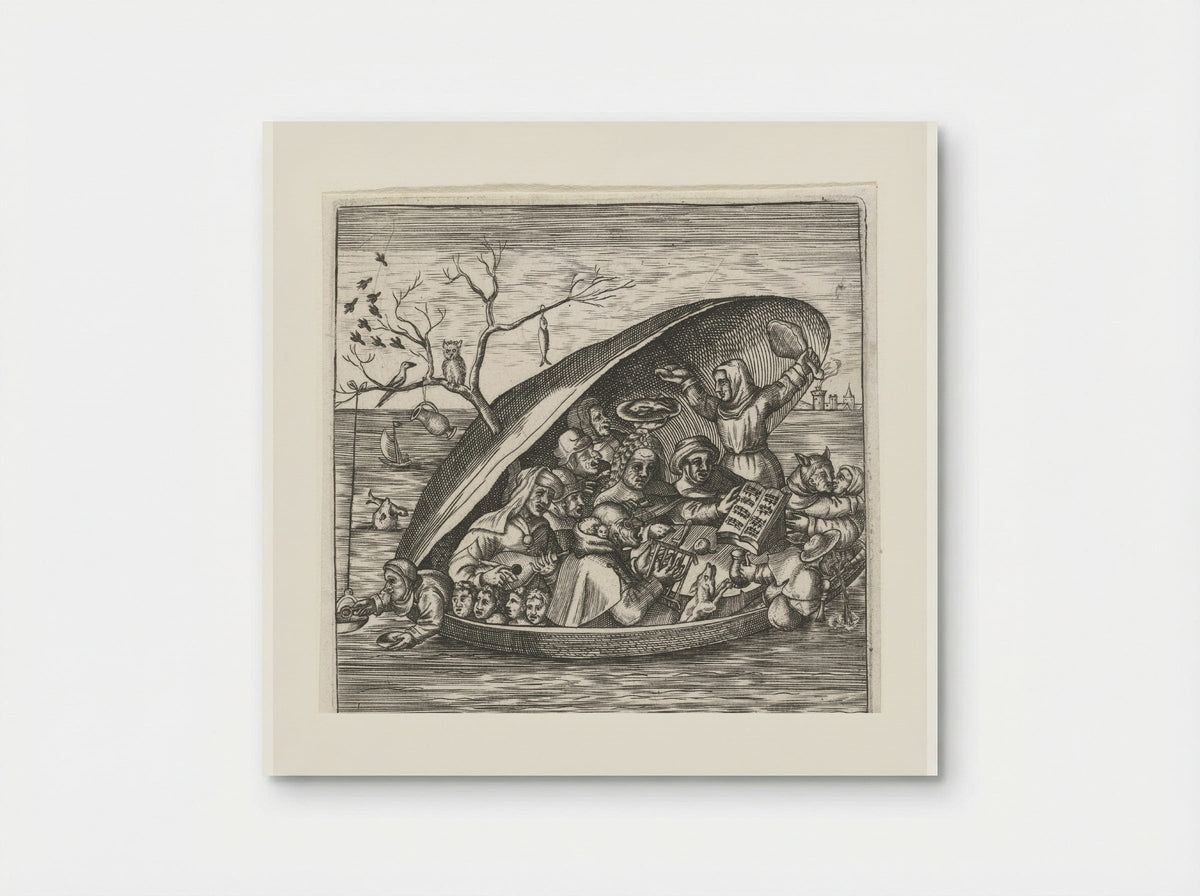 De Mosselschelp - Johann Theodor de Bry - Poster