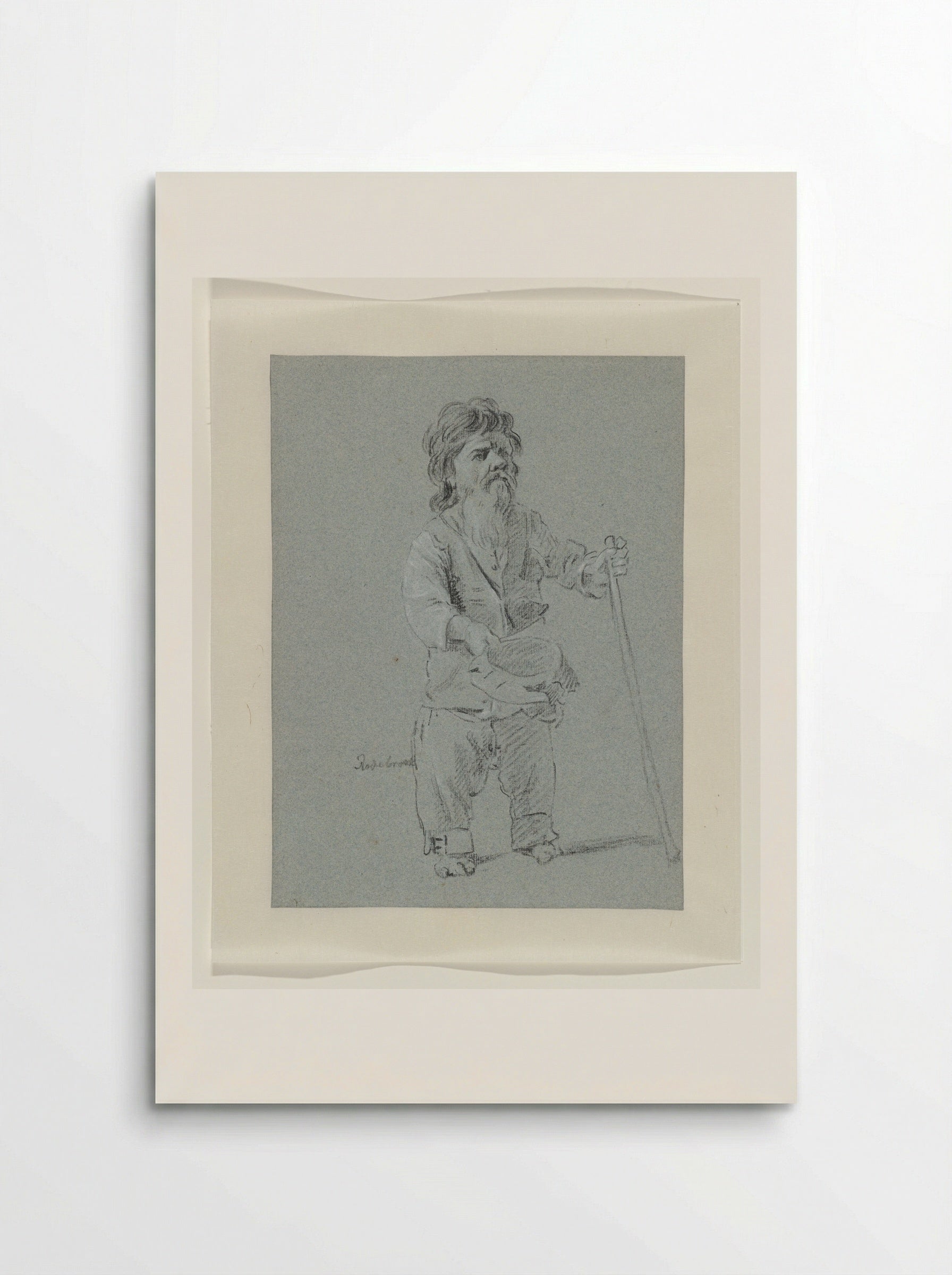 De Romeinse bedelaar Bajocco - Jean Grandjean - Poster