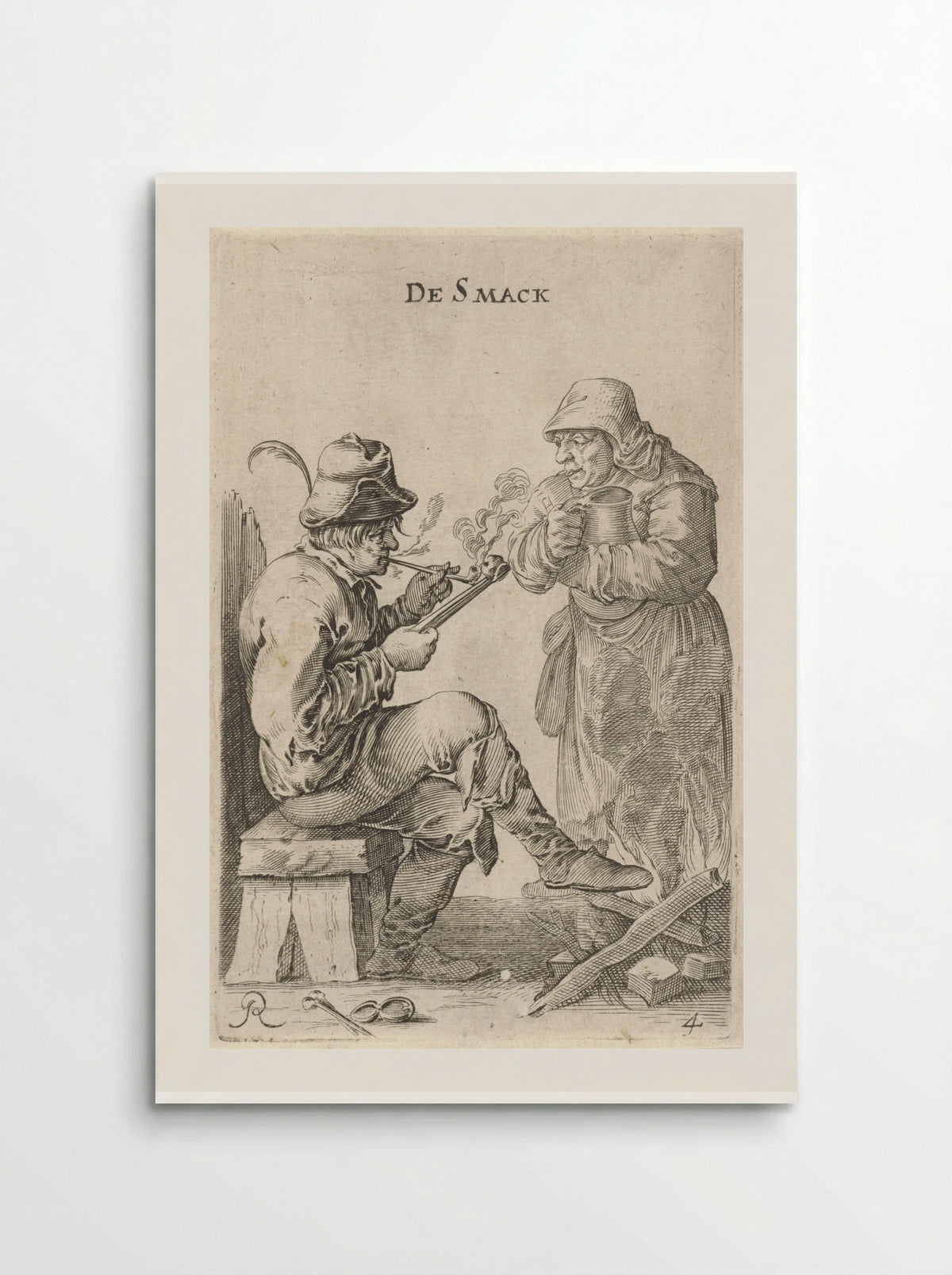 De Smaak (Taste) - Salomon Savery - Poster