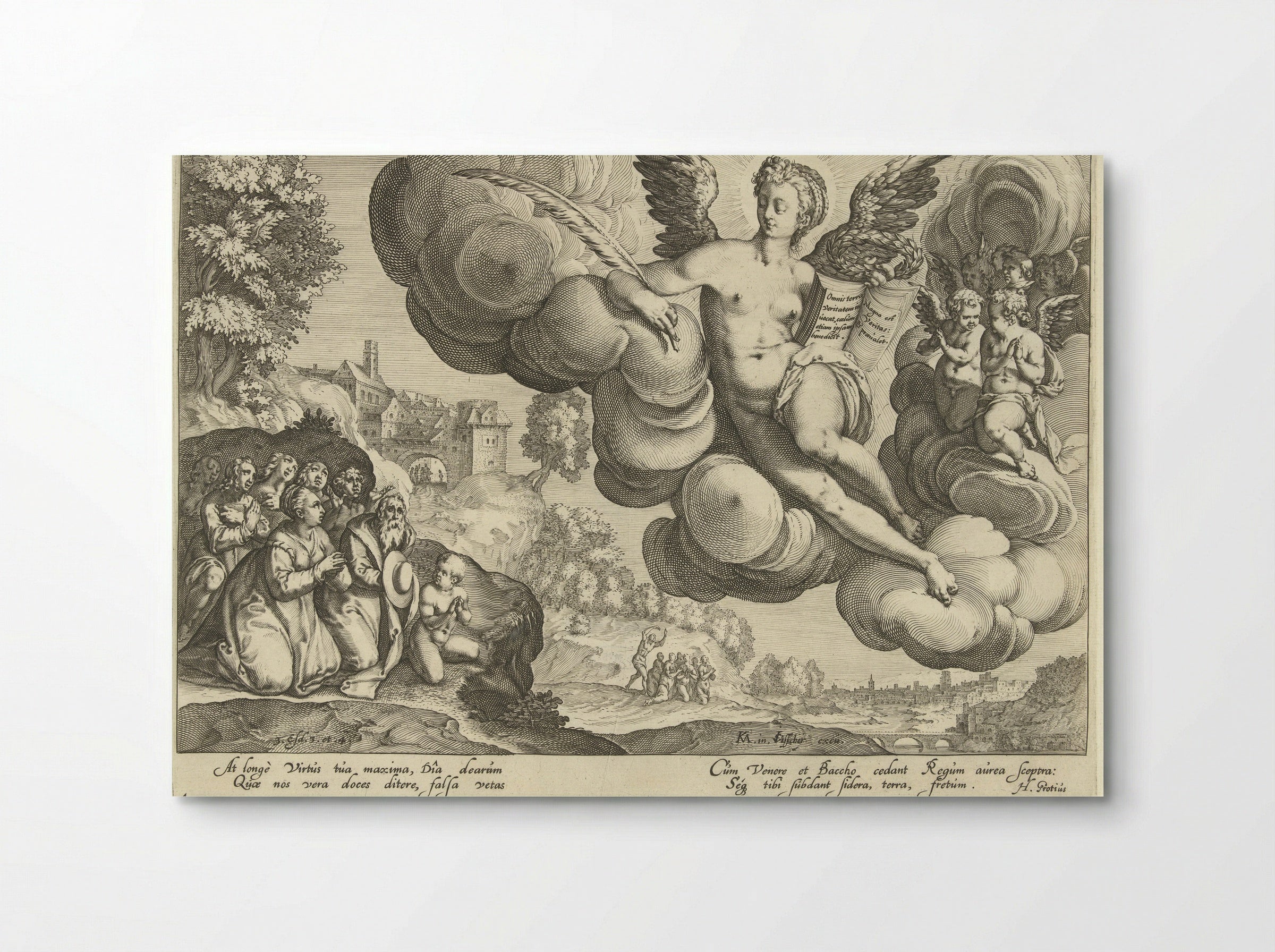 De Waarheid als heerser van de wereld - Zacharias Dolendo - Poster