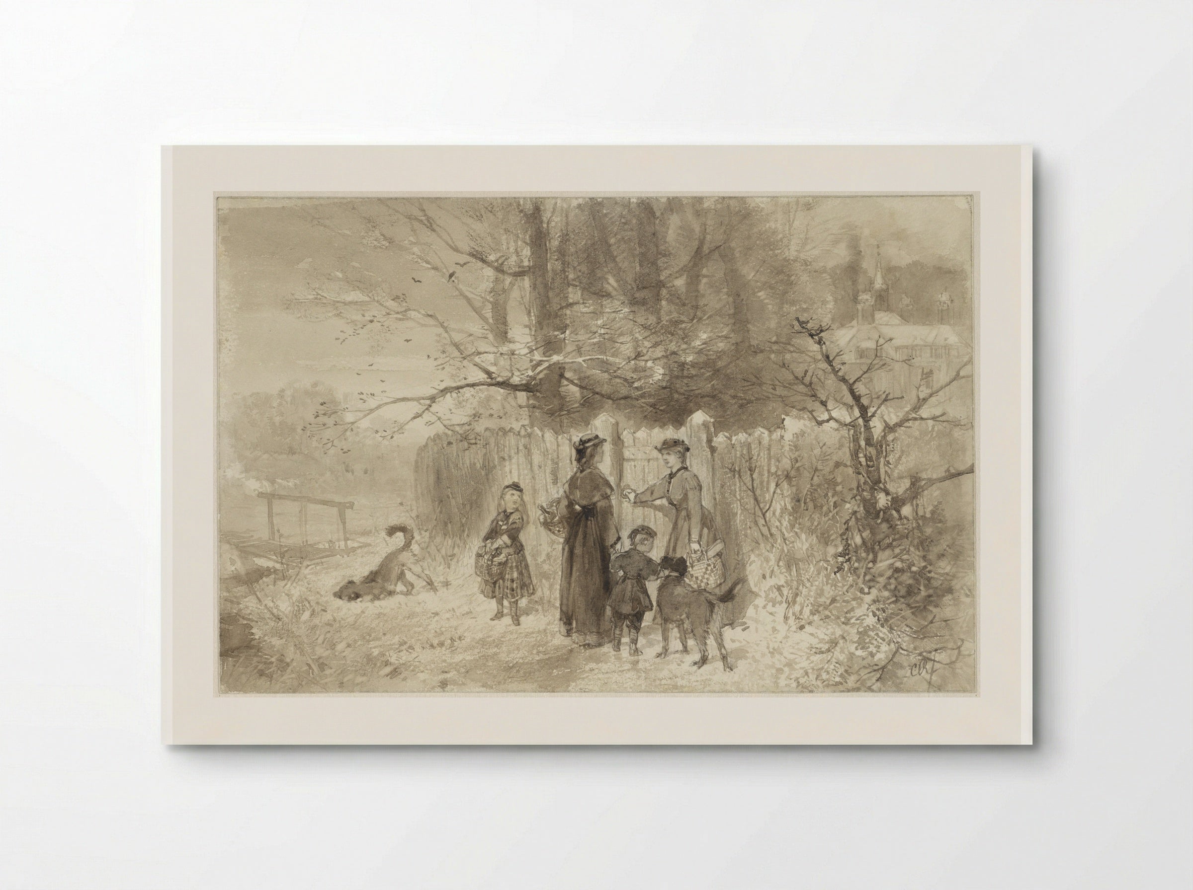 De Winter - Charles Rochussen - Poster