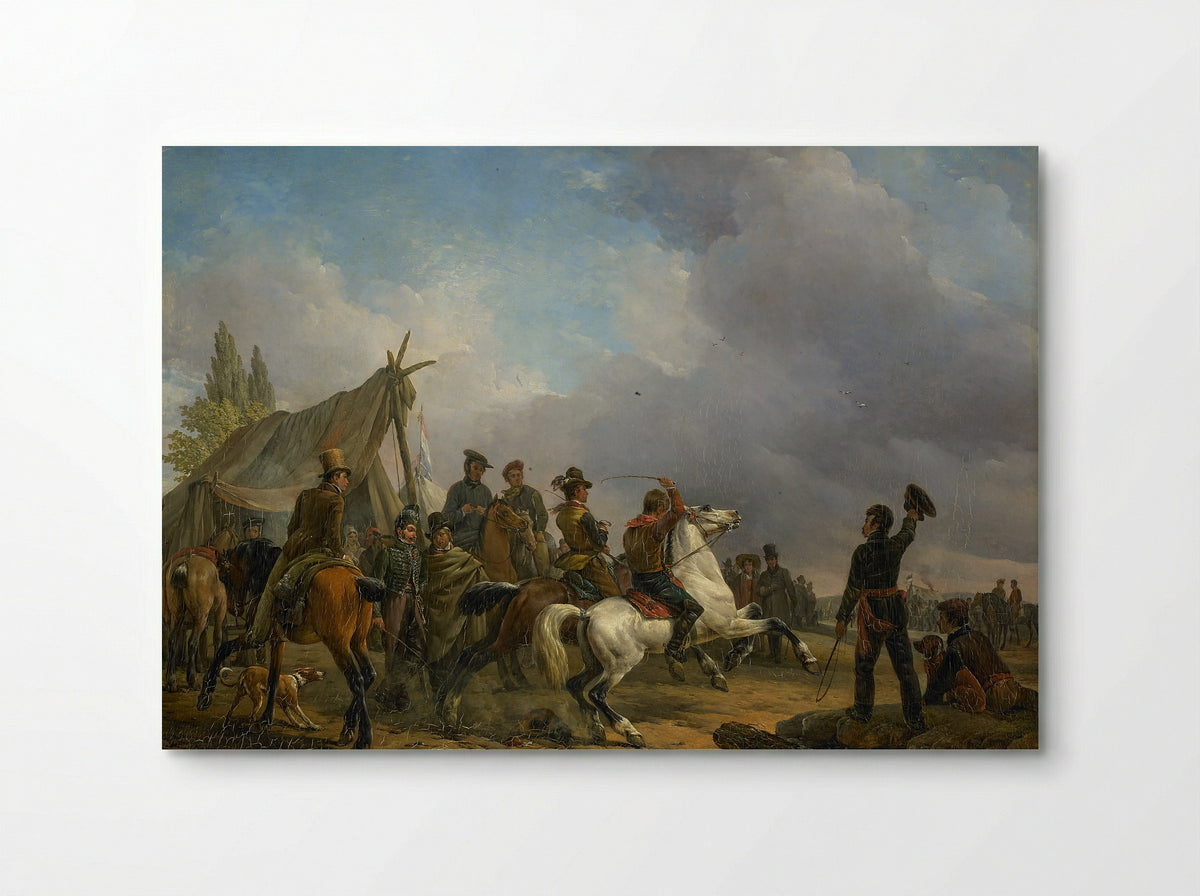 De harddraverij - Joseph Moerenhout - Poster