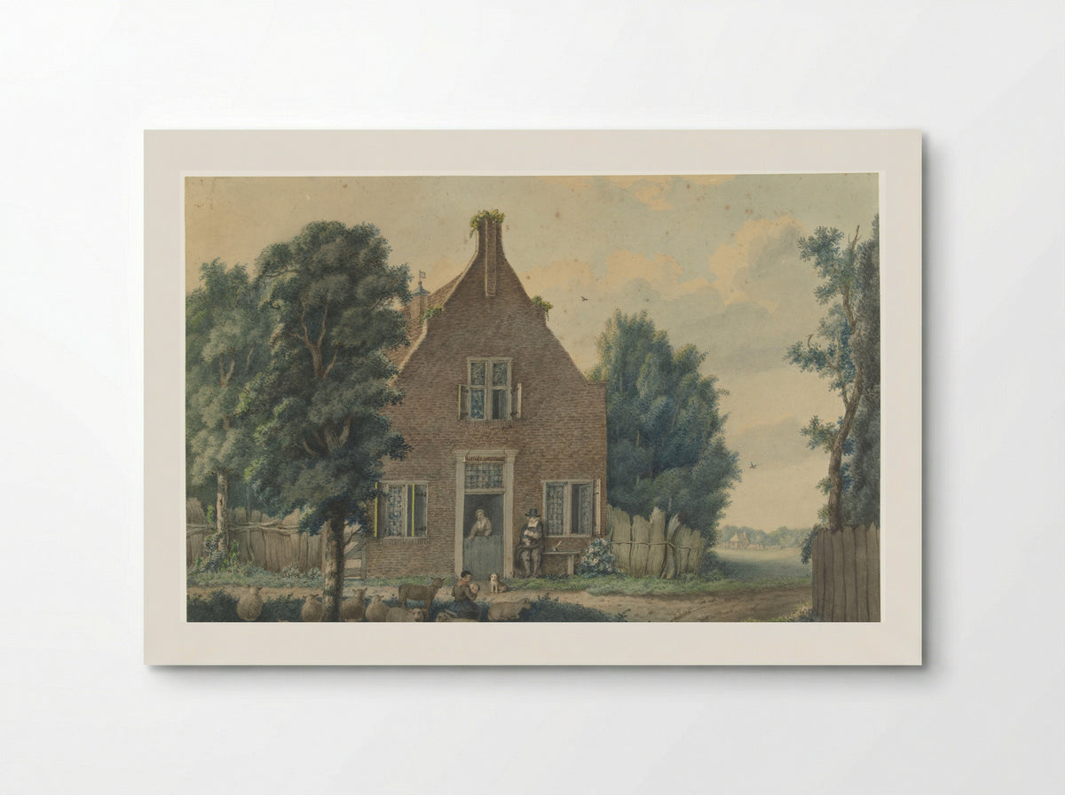 De herberg Holland op 't Smalst - Cornelis Apostool - Poster