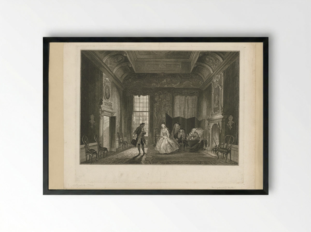 De ingebeelde zieke - Robbert Muys - Framed Print Black