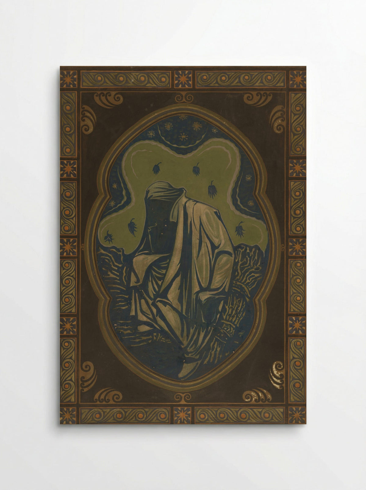 De nacht - Richard Nicolaüs Roland Holst - Poster
