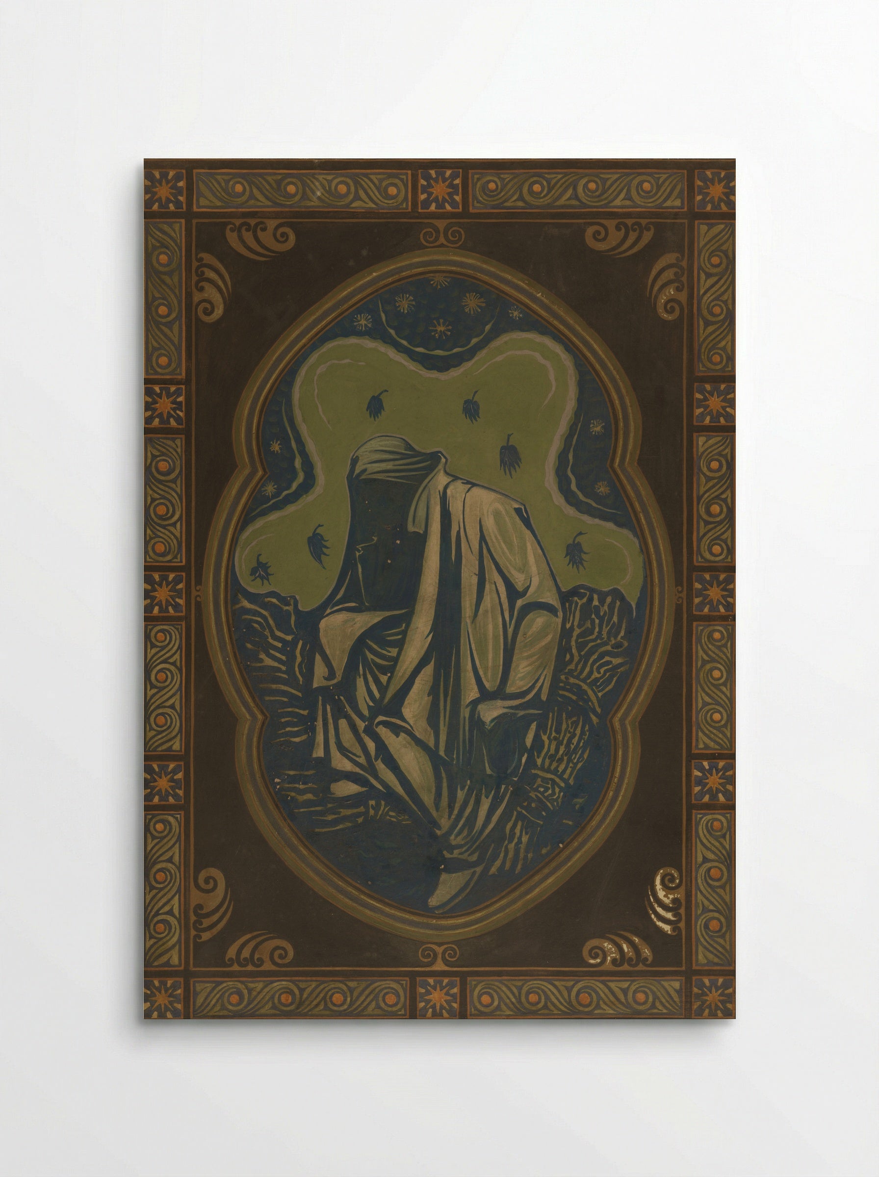 De nacht - Richard Nicolaüs Roland Holst - Poster