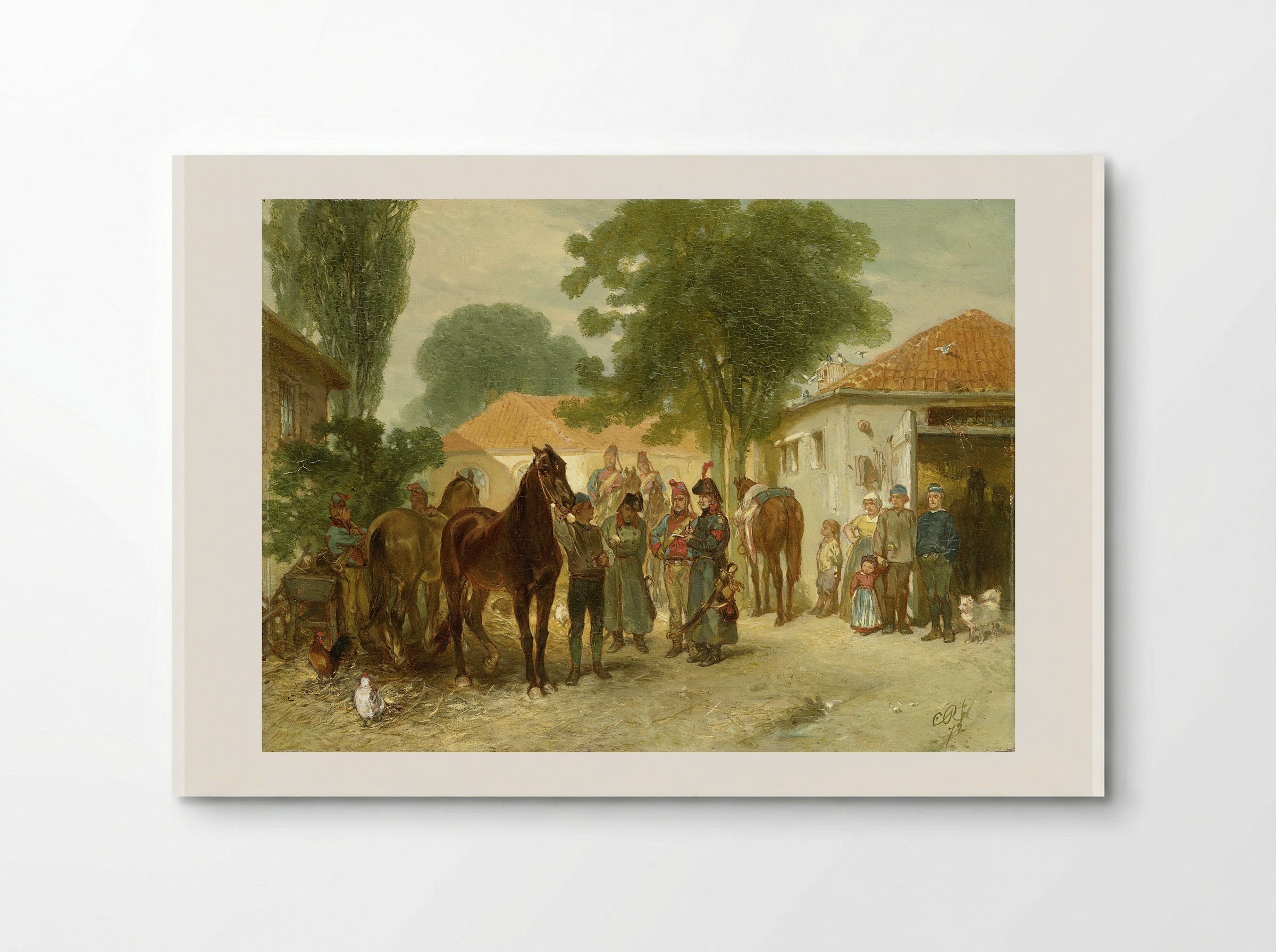 De requisitie - Charles Rochussen - Poster
