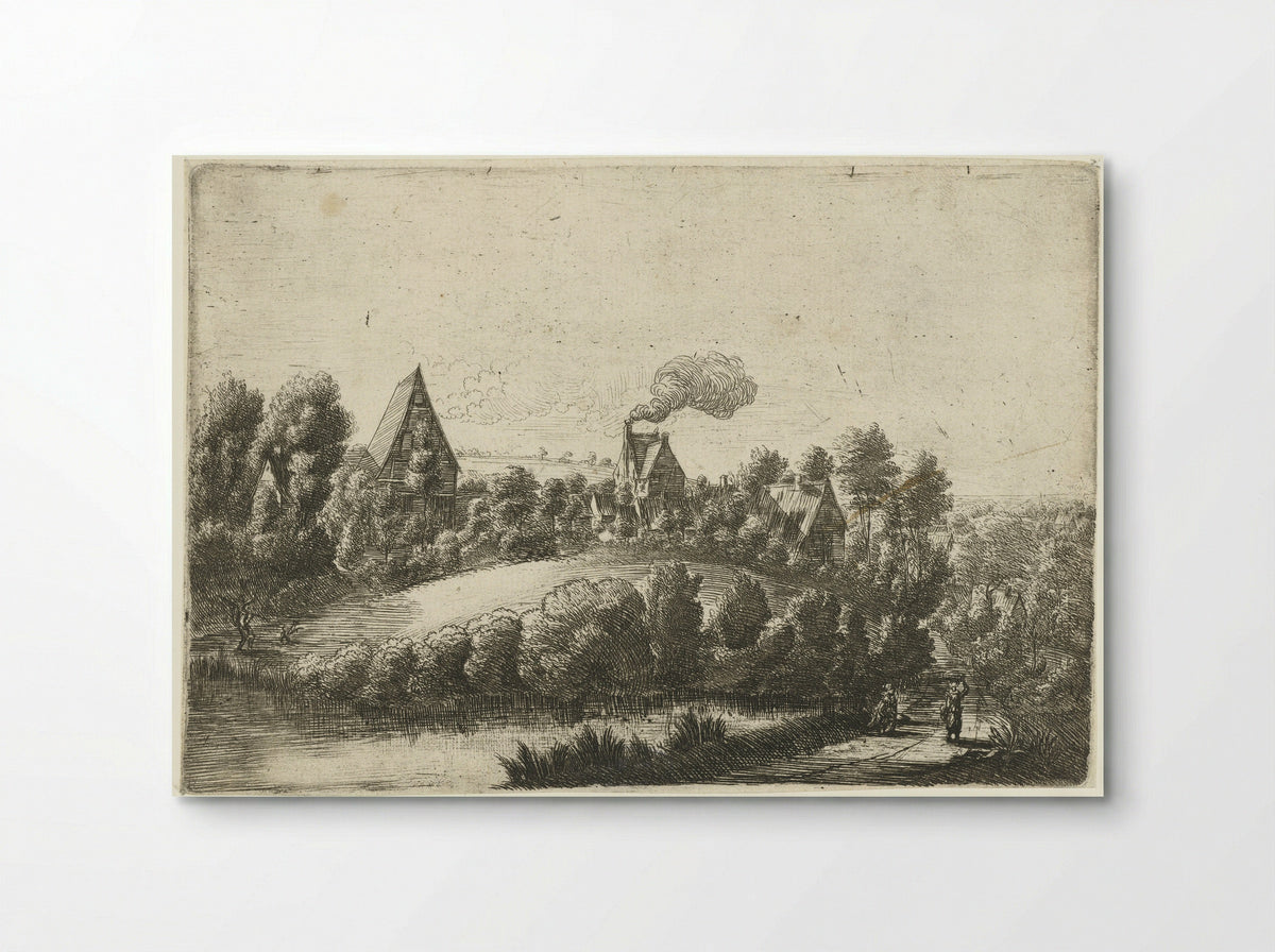 De ronde heuvel (The Round Hill) - Jean Baptiste Bonnecroy - Poster