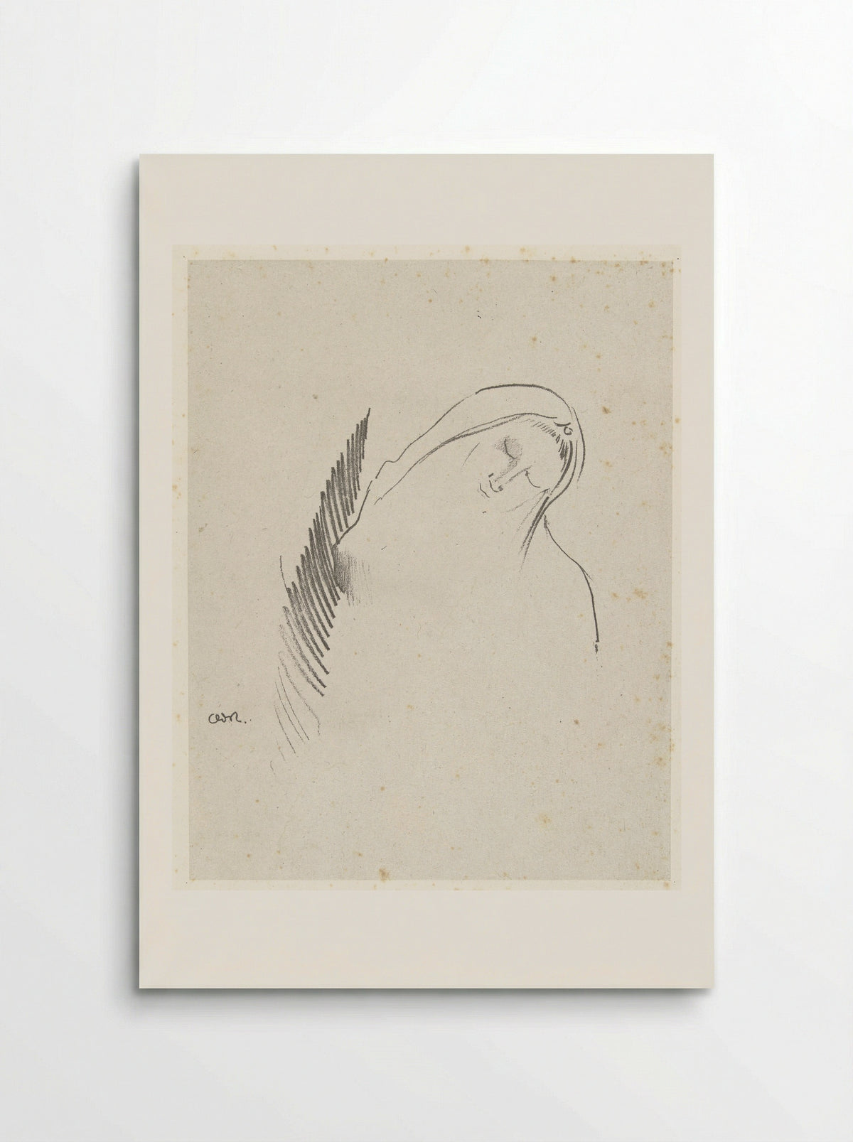 De slaap - Odilon Redon - Poster