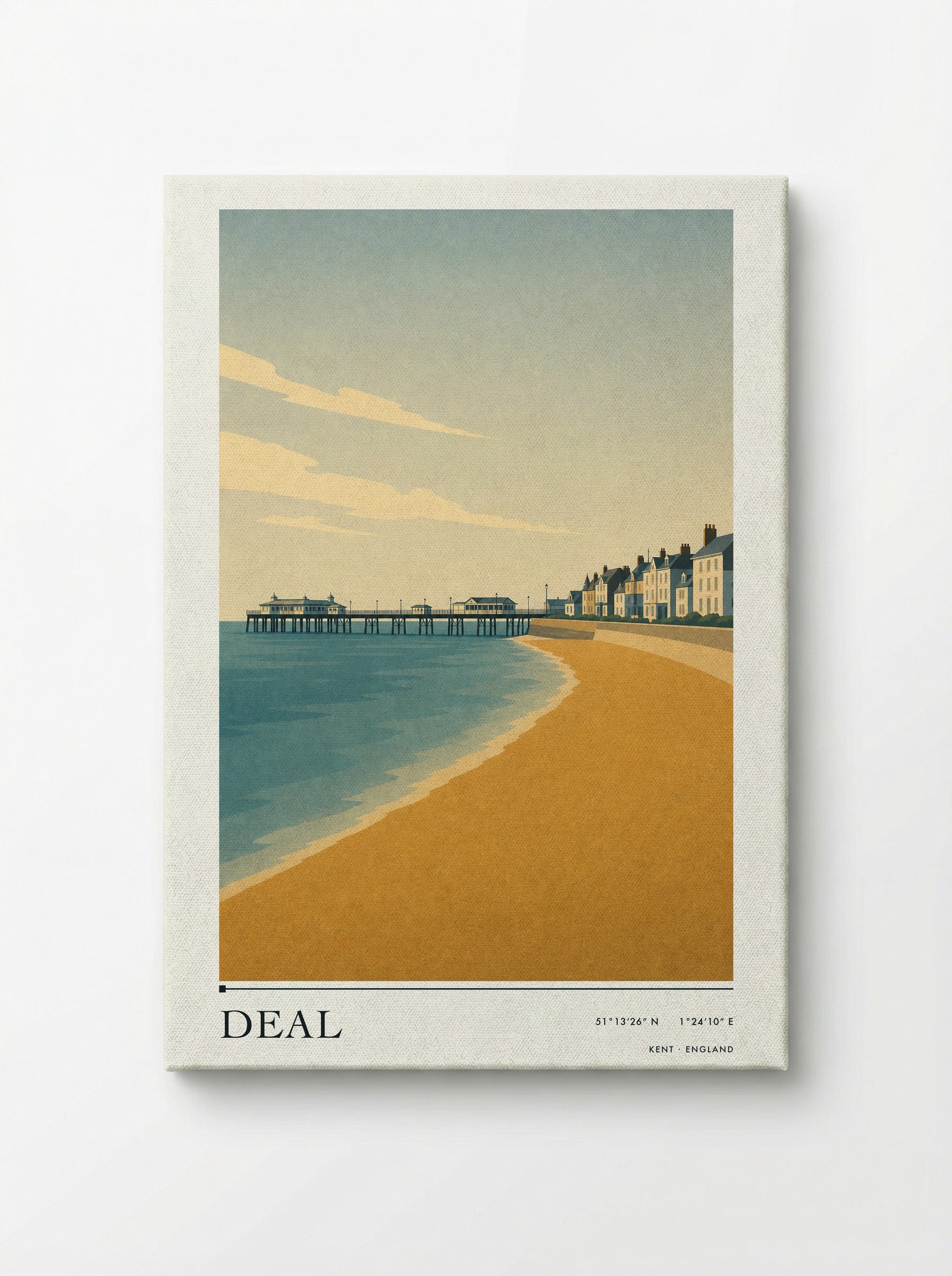 Deal Travel Poster - Canvas