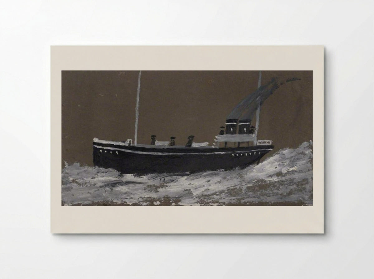 Death Ship - Alfred Wallis - Poster