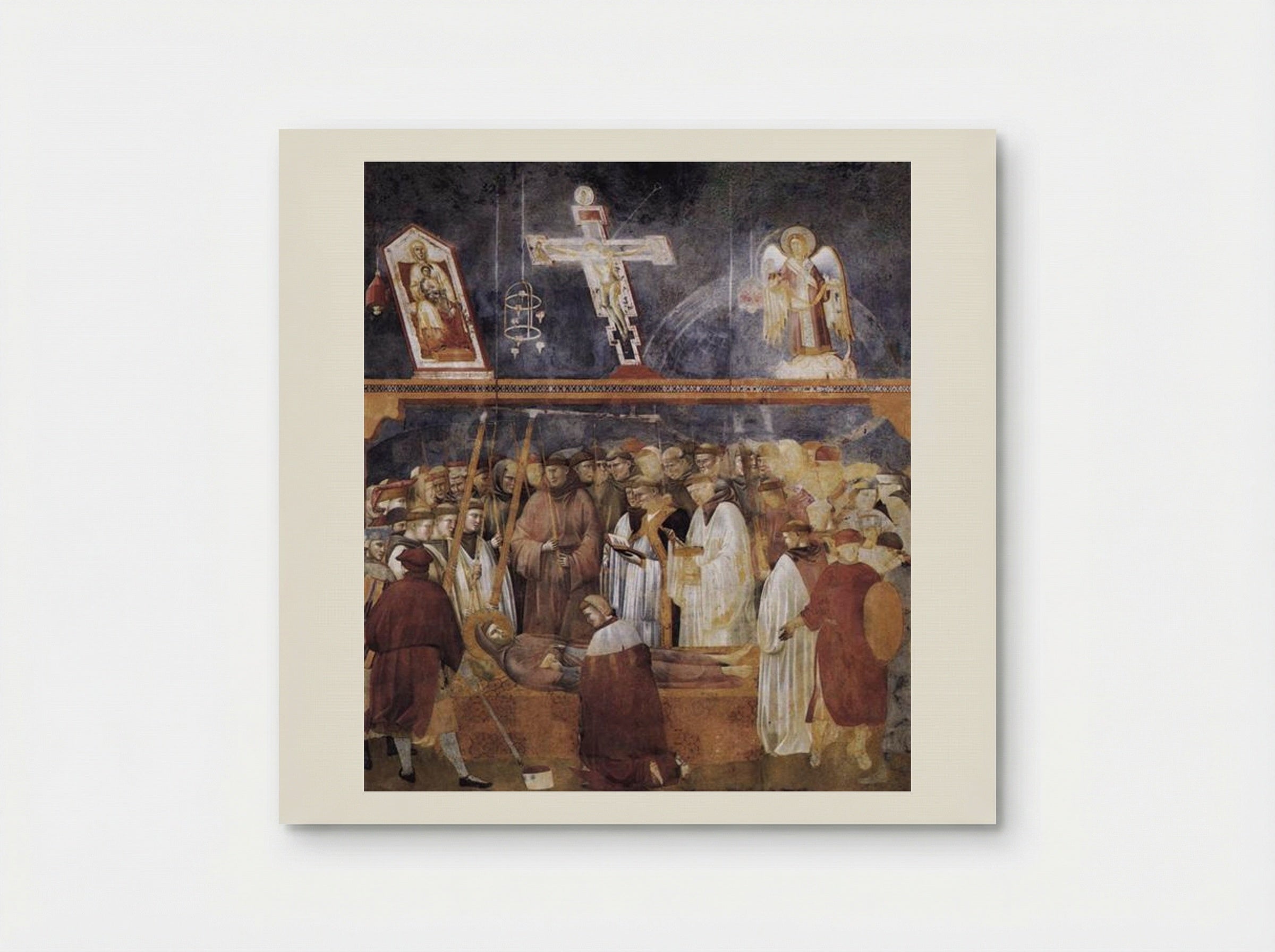 Death and Ascension of Saint Francis - Giotto di Bondone - Poster