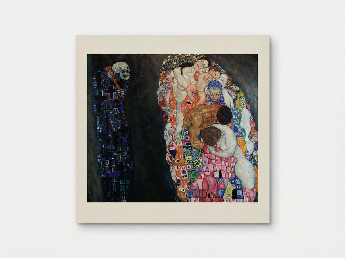 Death and Life - Gustav Klimt - Poster