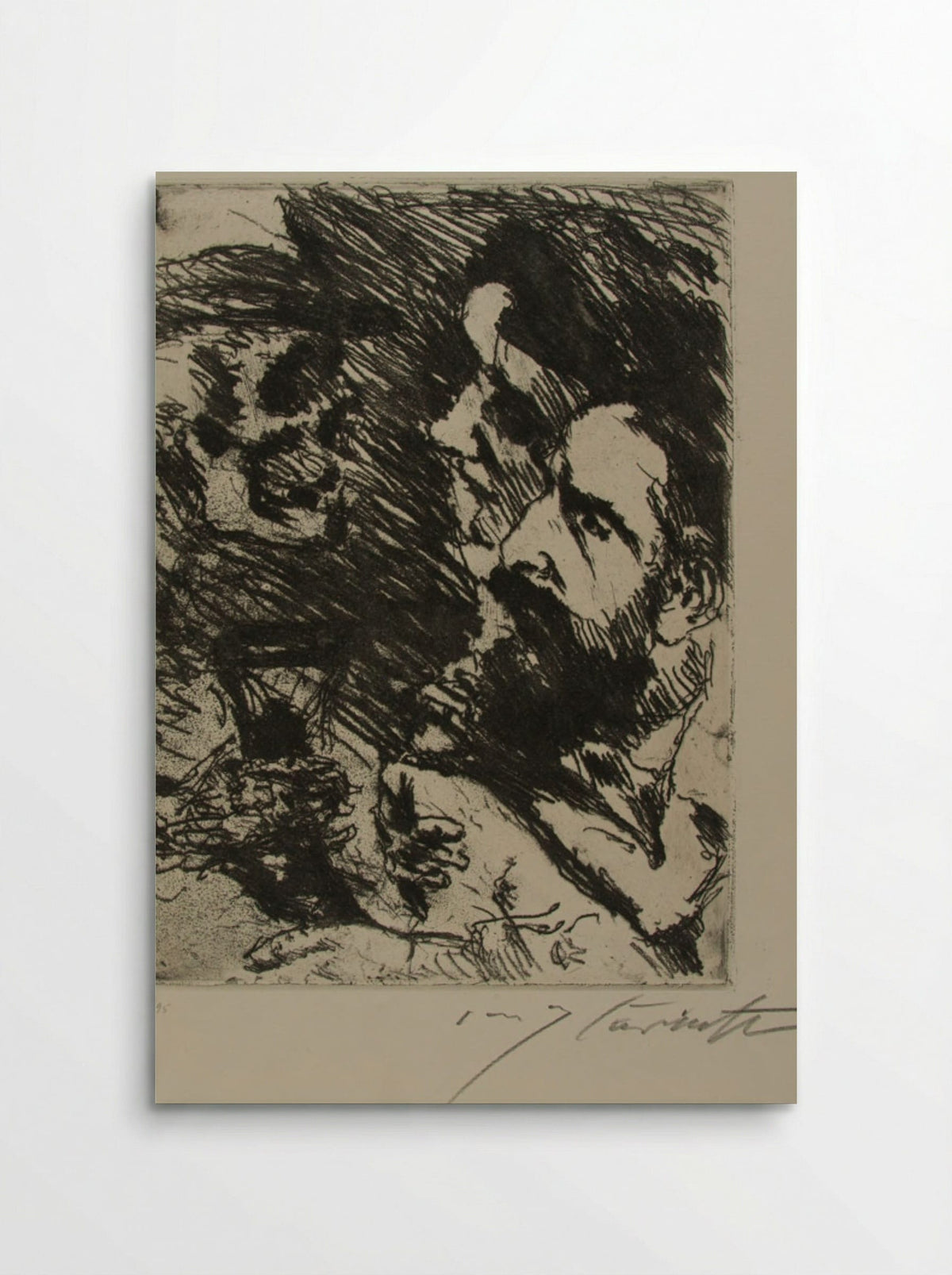 Death and the Couple - Lovis Corinth - Poster