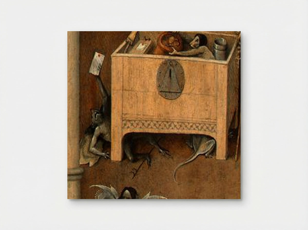 Death and the Miser (detail) - Hieronymus Bosch - Poster