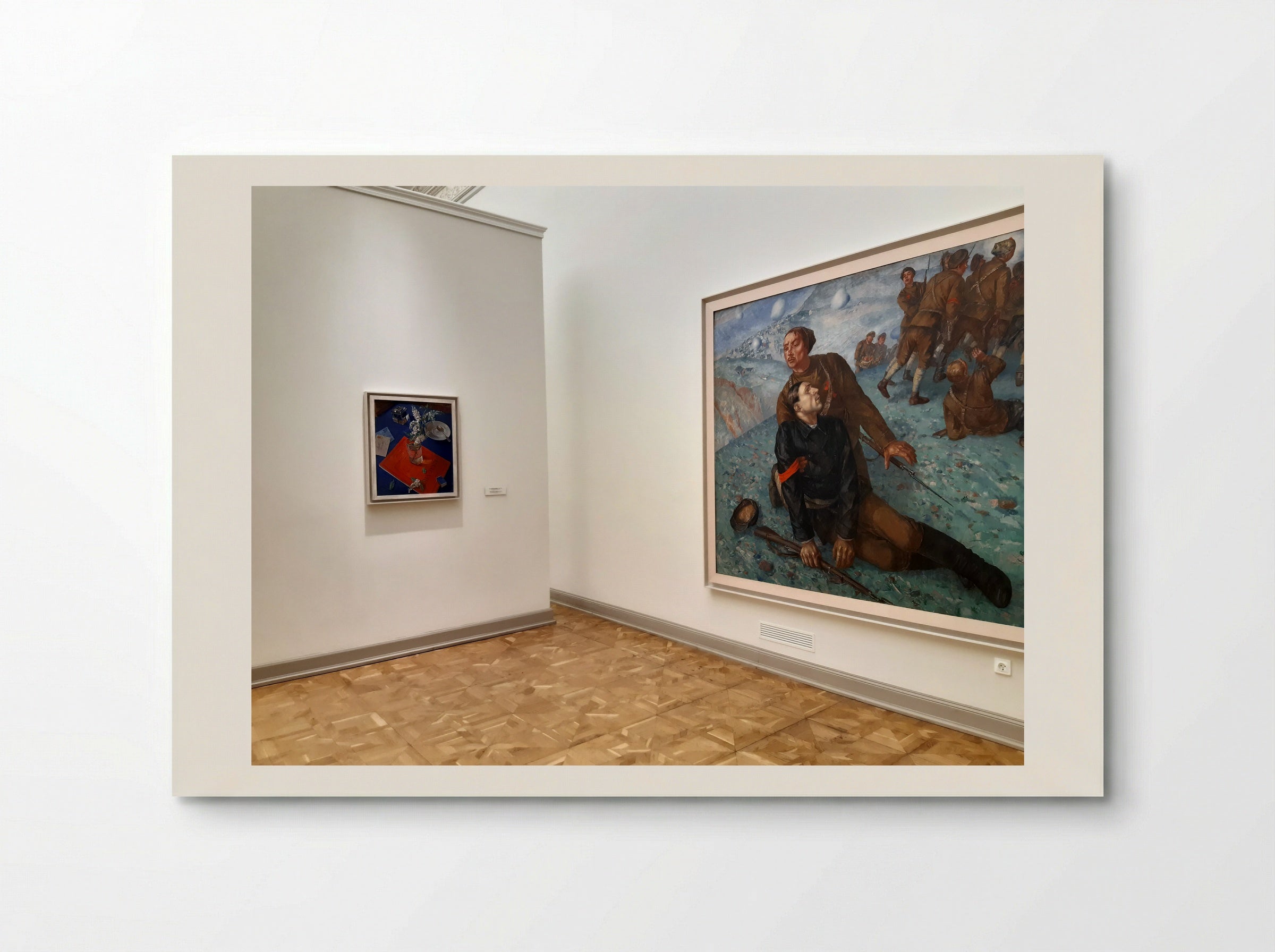 Death of a Commissar - Kuzma Petrov-Vodkin - Poster