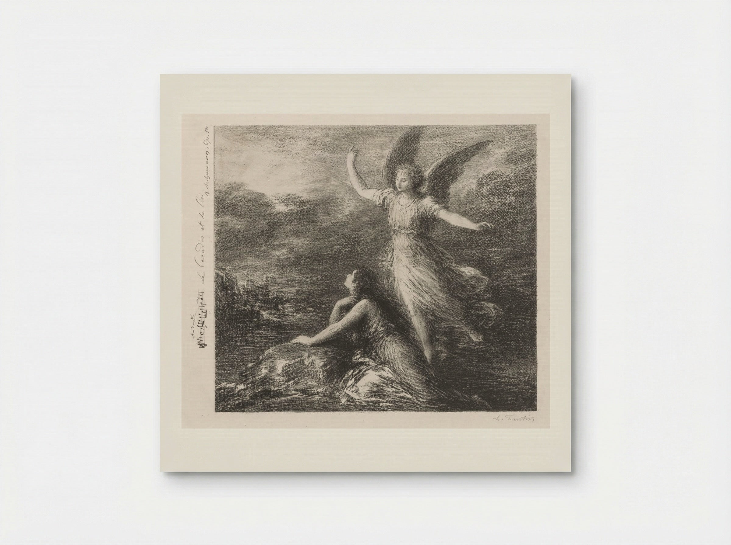 Debut from Paradise and the Peri (Second Plate) - Henri Fantin-Latour - Poster