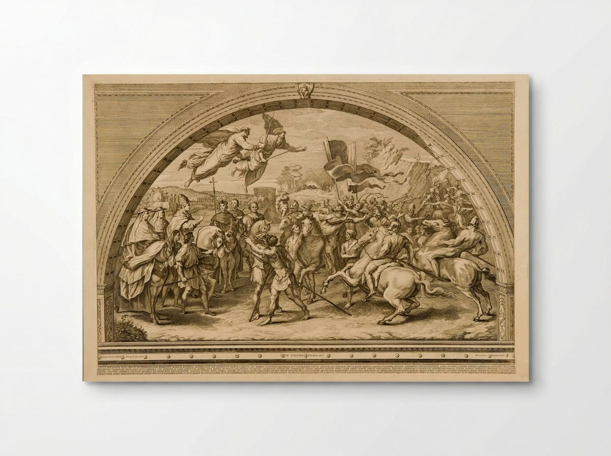 Defeat of Attila - Francesco Faraone Aquila - Poster