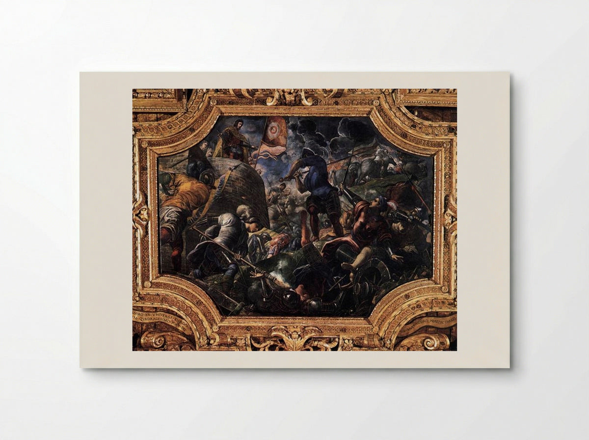 Defence of Brescia - Tintoretto - Poster