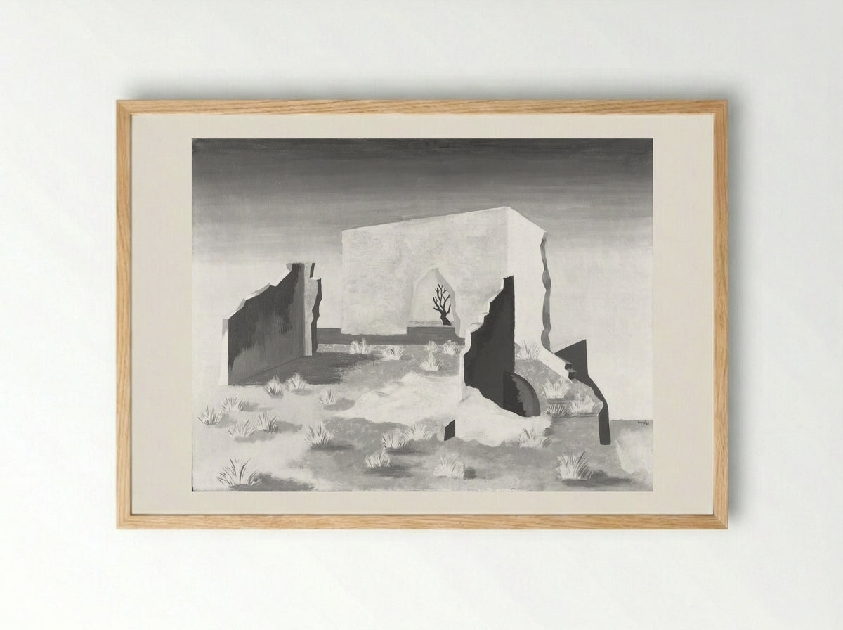 Delphi - Jean Lurçat - Framed Print Wood