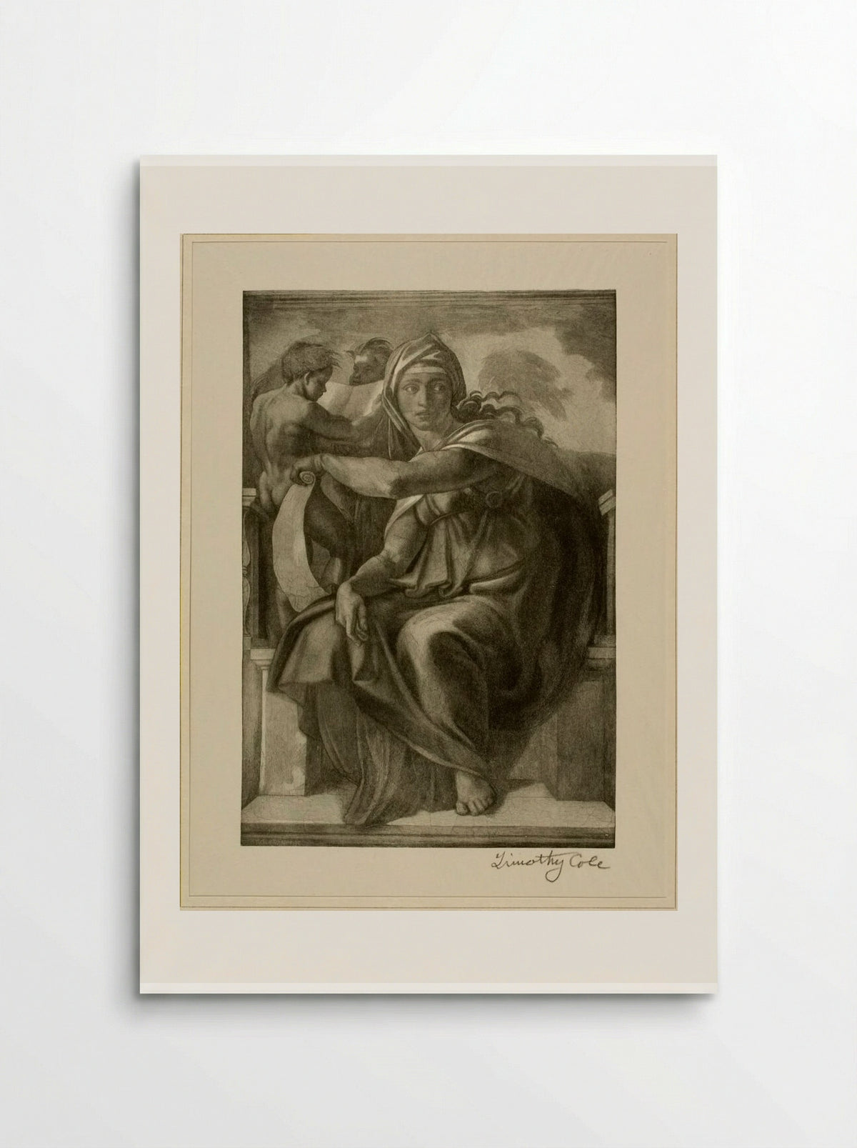 Delphian Sibyl - Timothy Cole - Poster