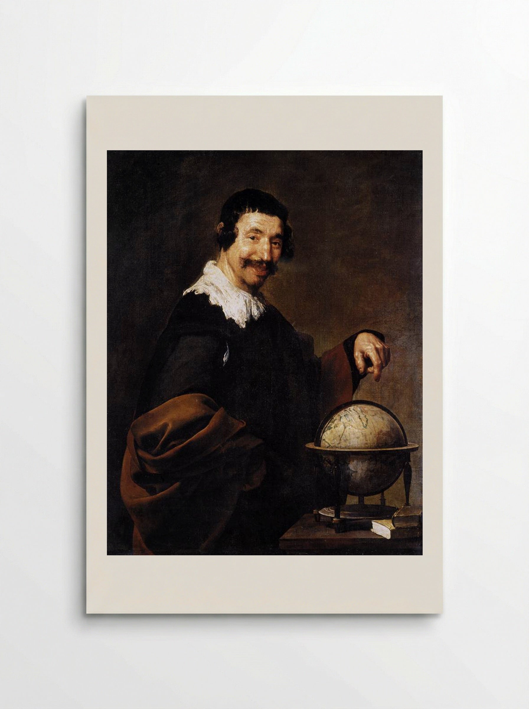 Democritus - Diego Velázquez - Poster