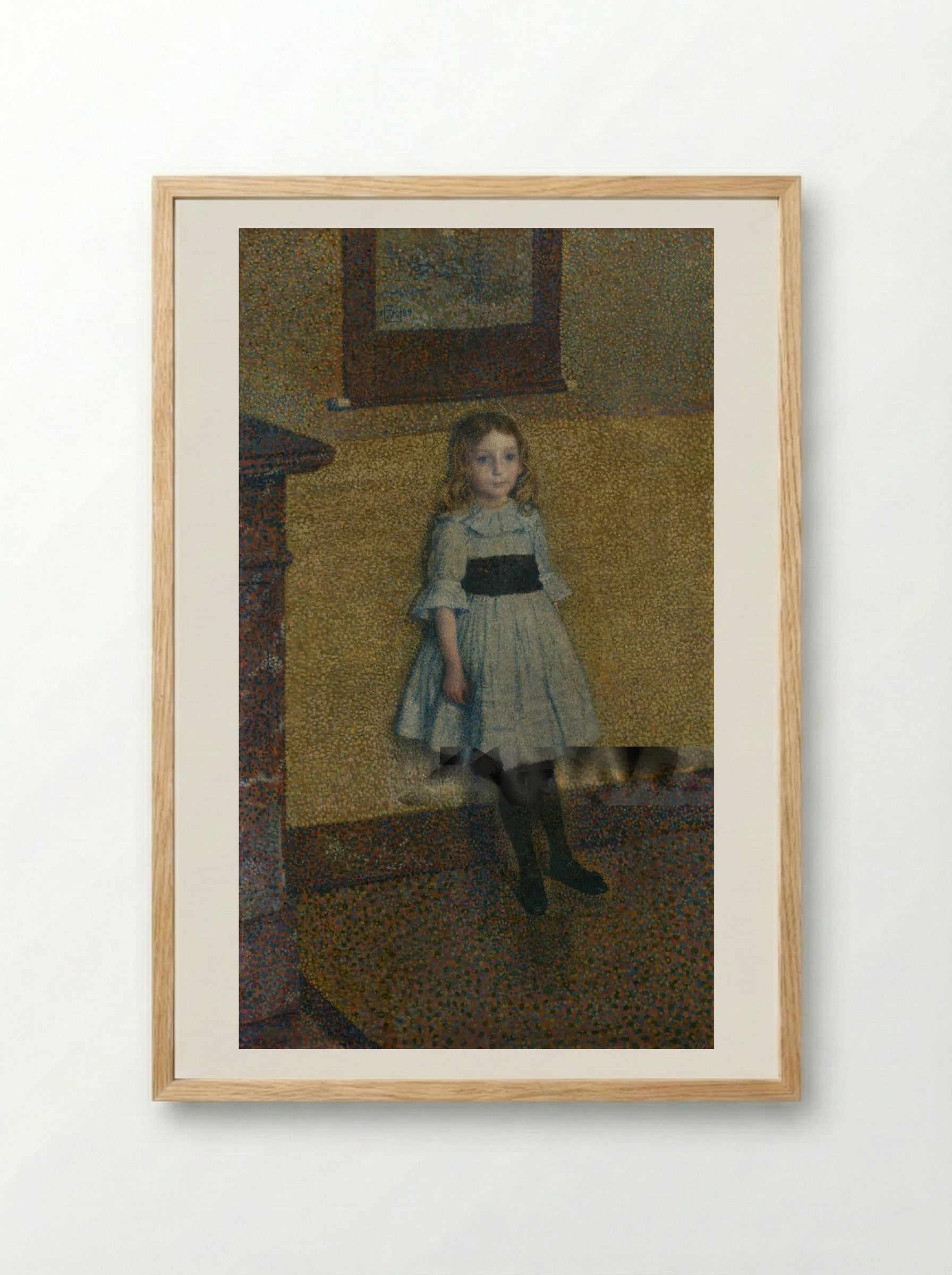 Denise Maréchal - Théo van Rysselberghe - Framed Print Wood