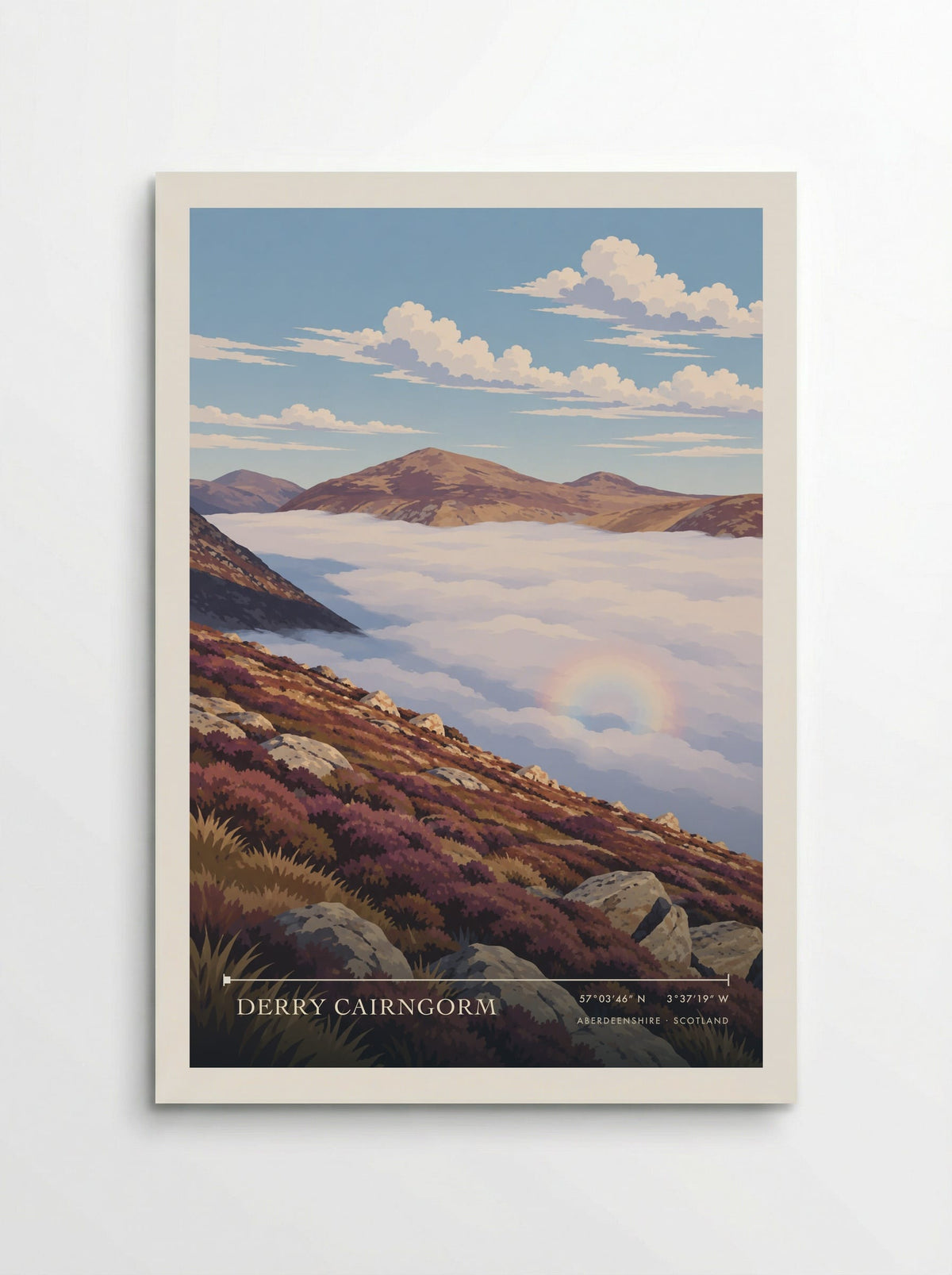 Derry Cairngorm, Aberdeenshire | Travel Poster - Poster