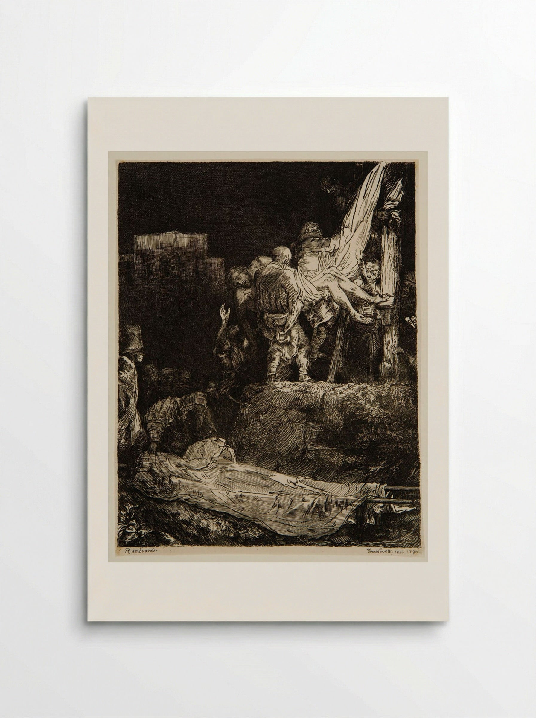 Descent from the Cross - Francesco Novelli - Poster