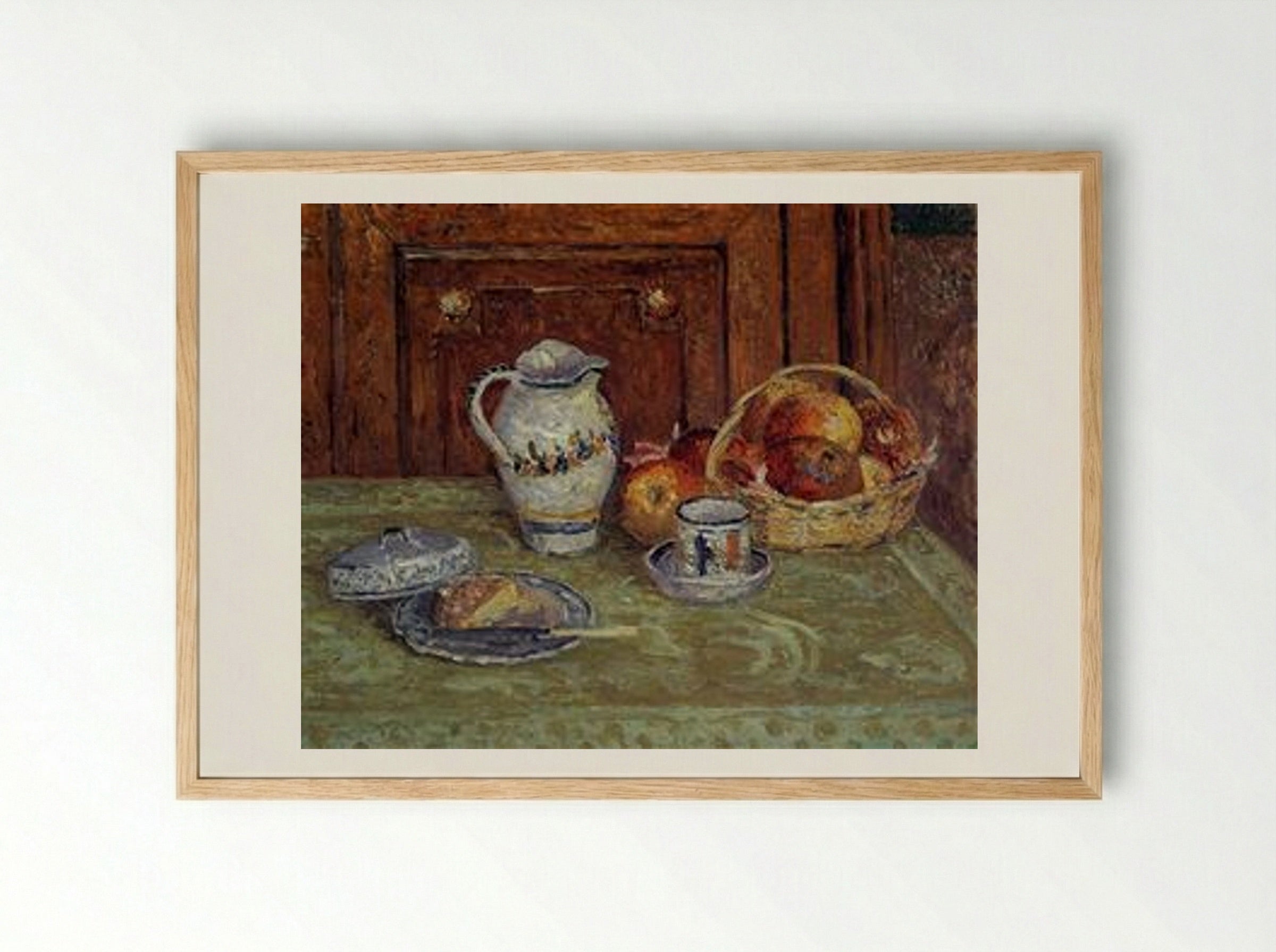 Dessert - Maxime Maufra - Framed Print Wood
