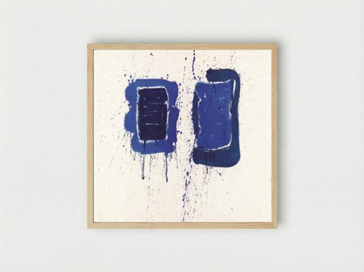 Deux Magots - Sam Francis - Framed Print Wood