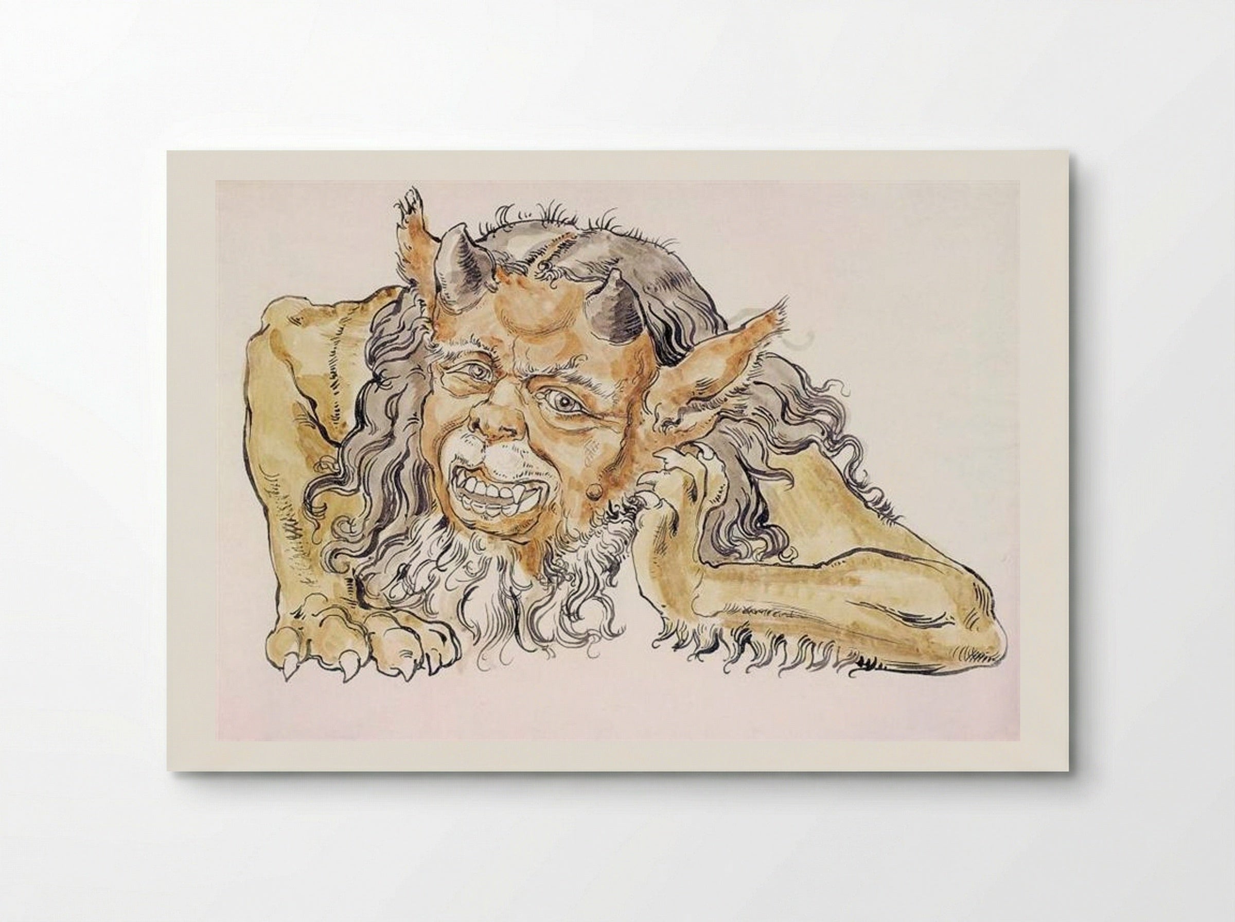 Devil - Jan Matejko - Poster