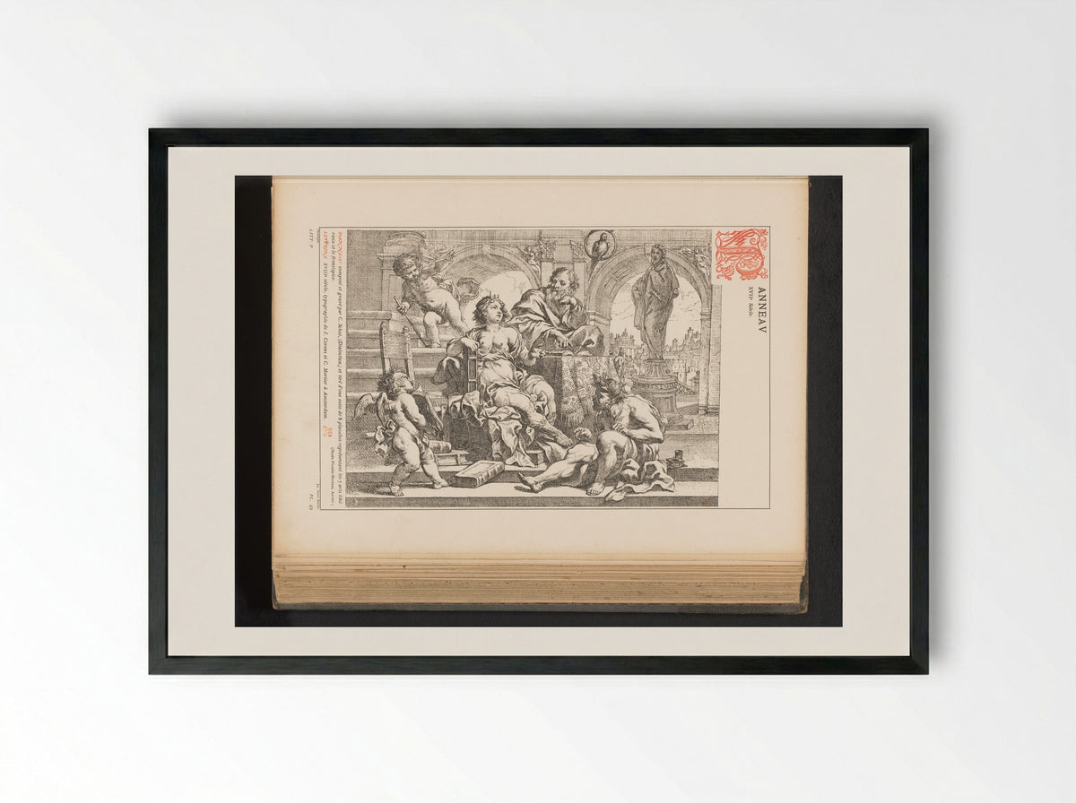 Dialectica - Cornelis Schut (I) - Framed Print Black