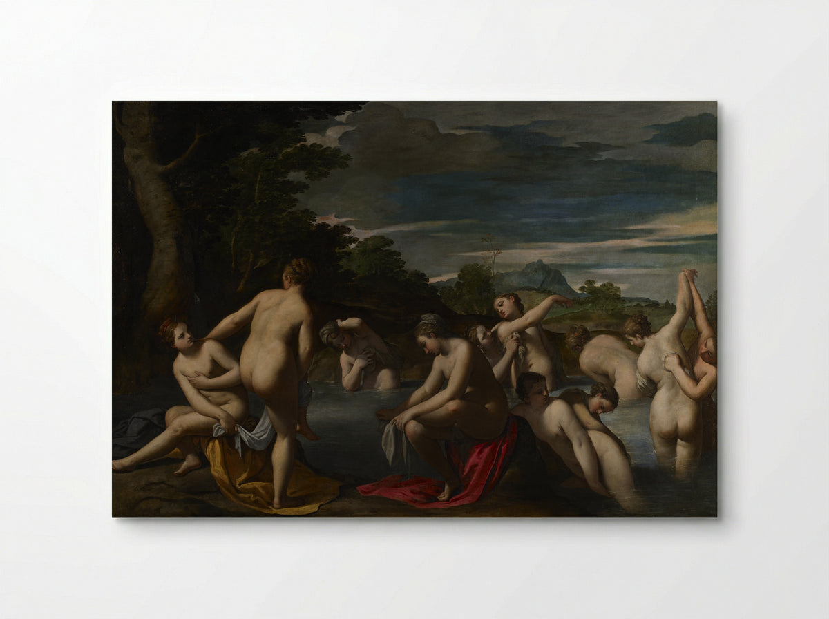Diana and Actaeon - Ippolito Scarsella - Poster