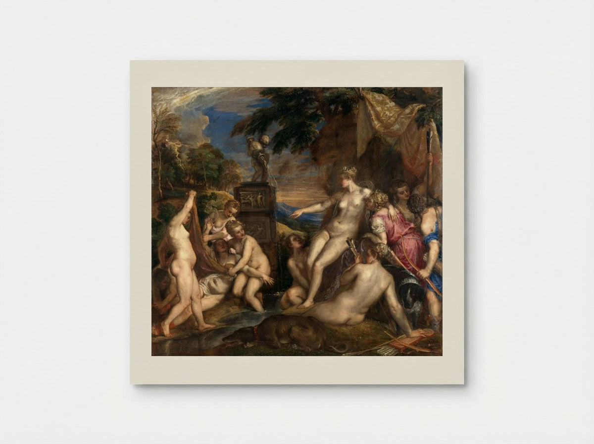 Diana and Callisto - Titian - Poster