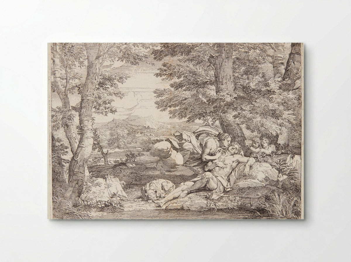 Diana and Endymion - Frans de Neve - Poster