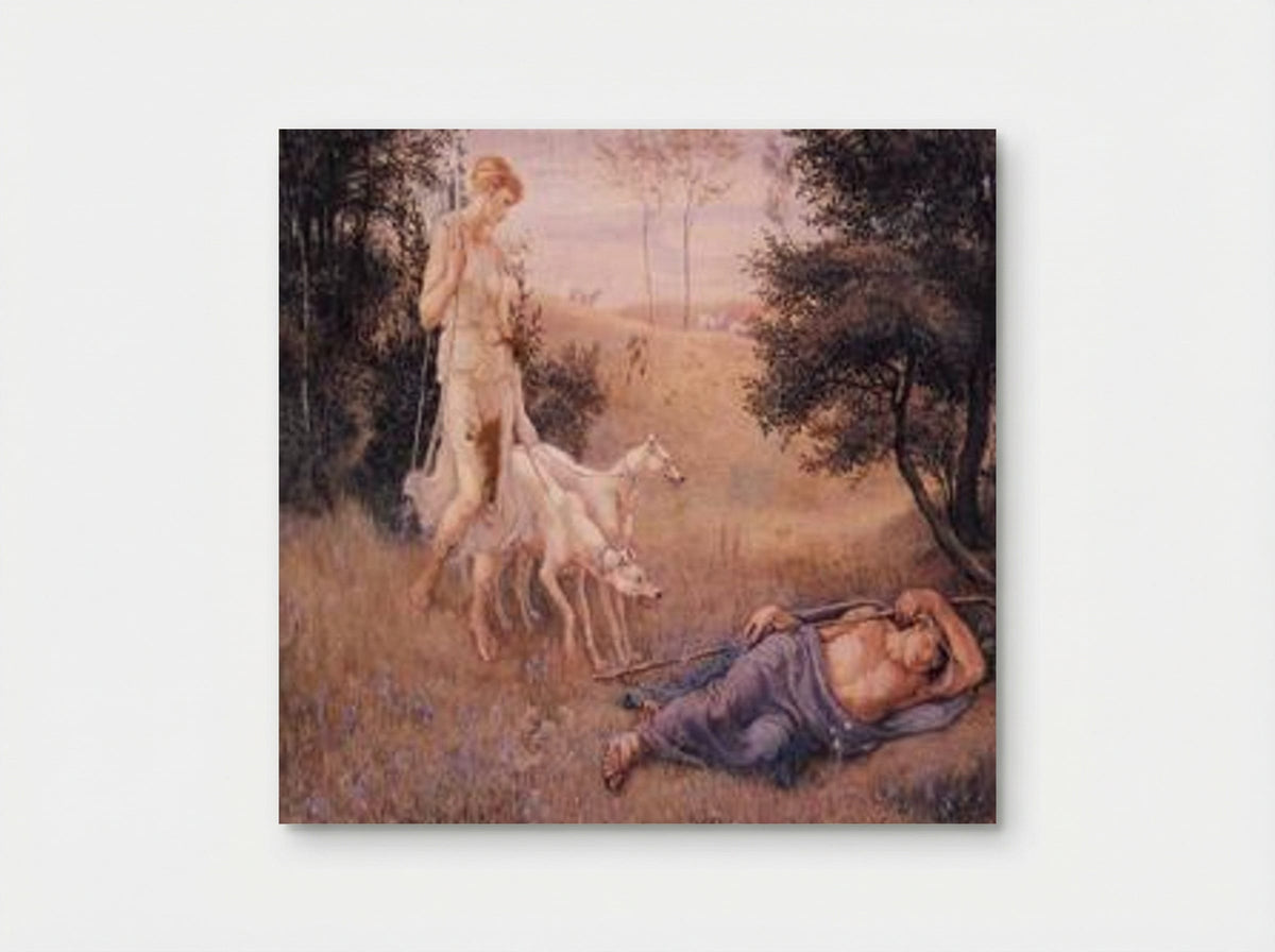Diana and Endymion - Walter Crane - Poster